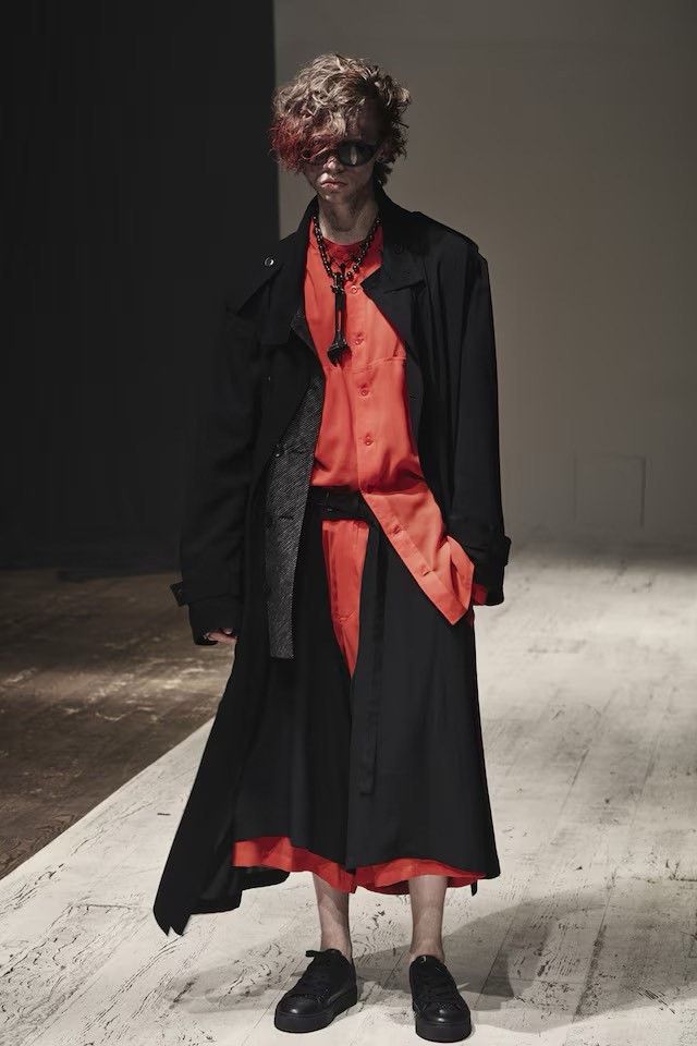 Yohji Yamamoto Yohji Yamamoto 22SS Double-Layer Military Coat Size US M / EU 48-50 / 2 - 2 Thumbnail