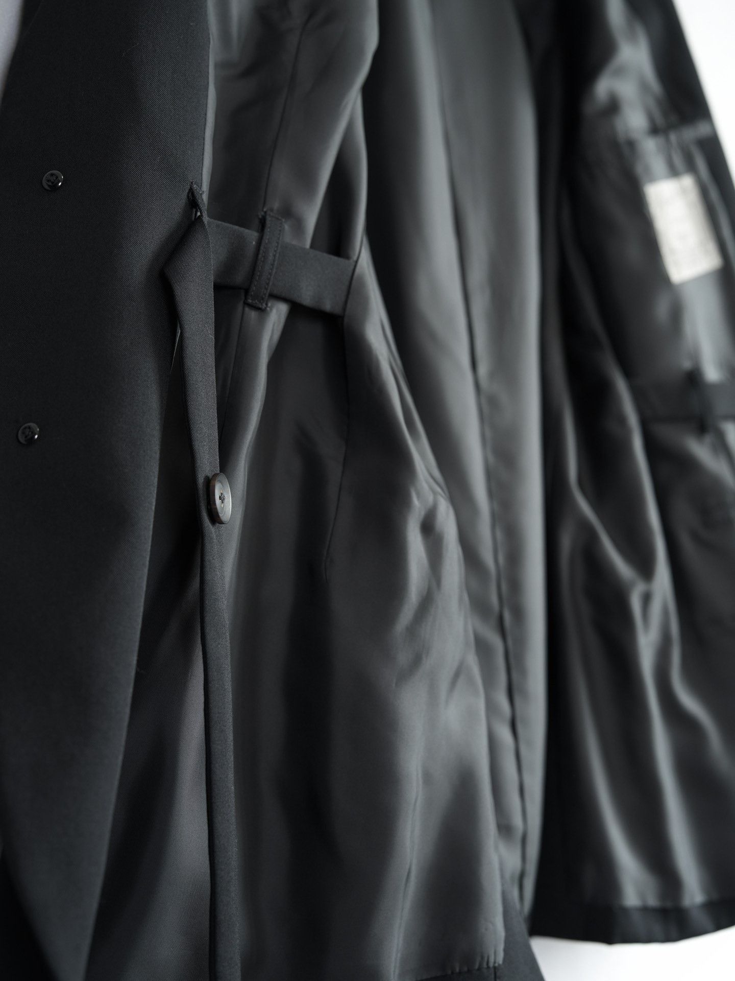 Yohji Yamamoto Yohji Yamamoto 19AW Mafia Belted Jacket Size US L / EU 52-54 / 3 - 8 Thumbnail