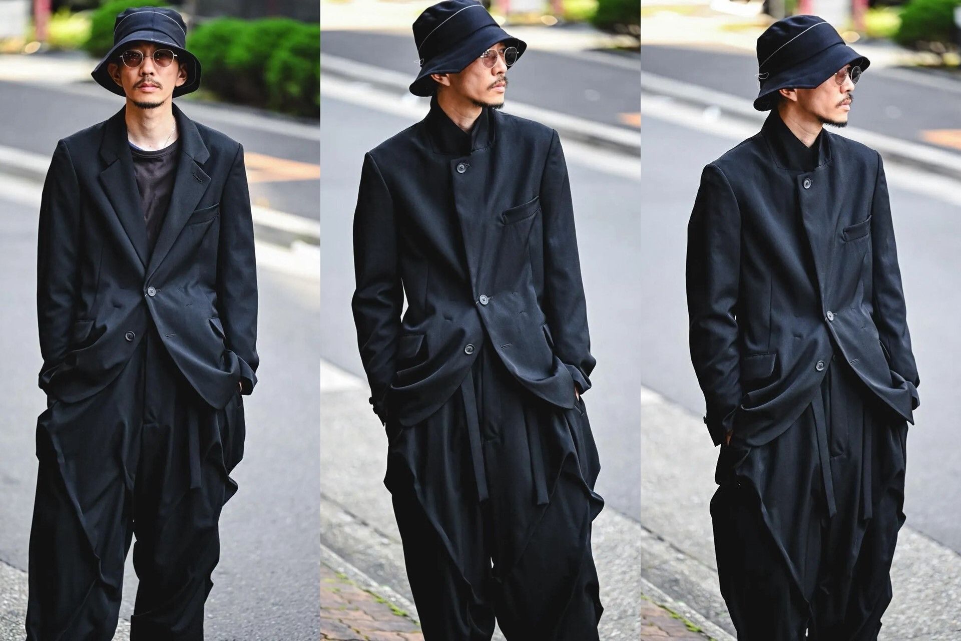 Yohji Yamamoto Yohji Yamamoto 19AW Mafia Belted Jacket Size US L / EU 52-54 / 3 - 3 Thumbnail