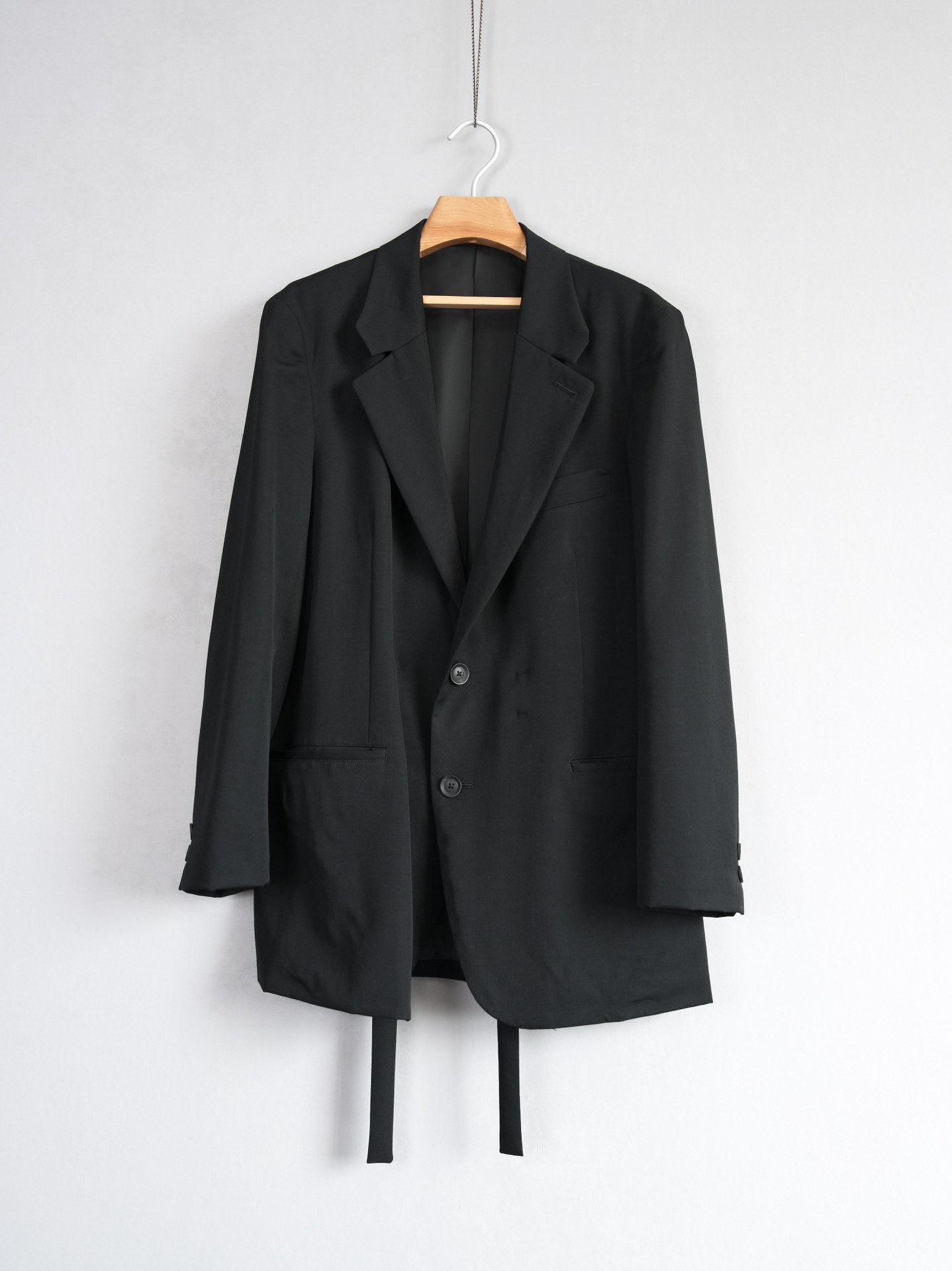 Yohji Yamamoto Yohji Yamamoto 19AW Mafia Belted Jacket Size US L / EU 52-54 / 3 - 2 Thumbnail
