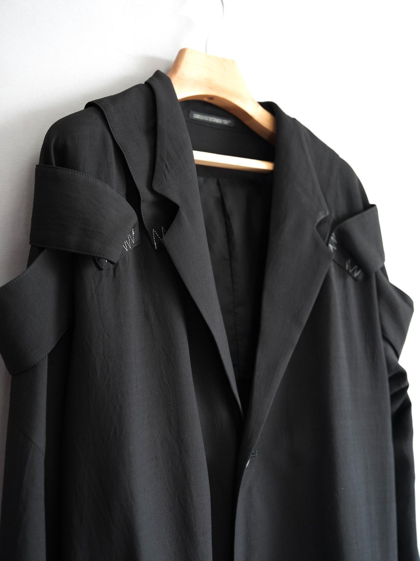 Yohji Yamamoto Yohji Yamamoto 24SS Asymmetric Rope Knot Coat Size US M / EU 48-50 / 2 - 6 Thumbnail