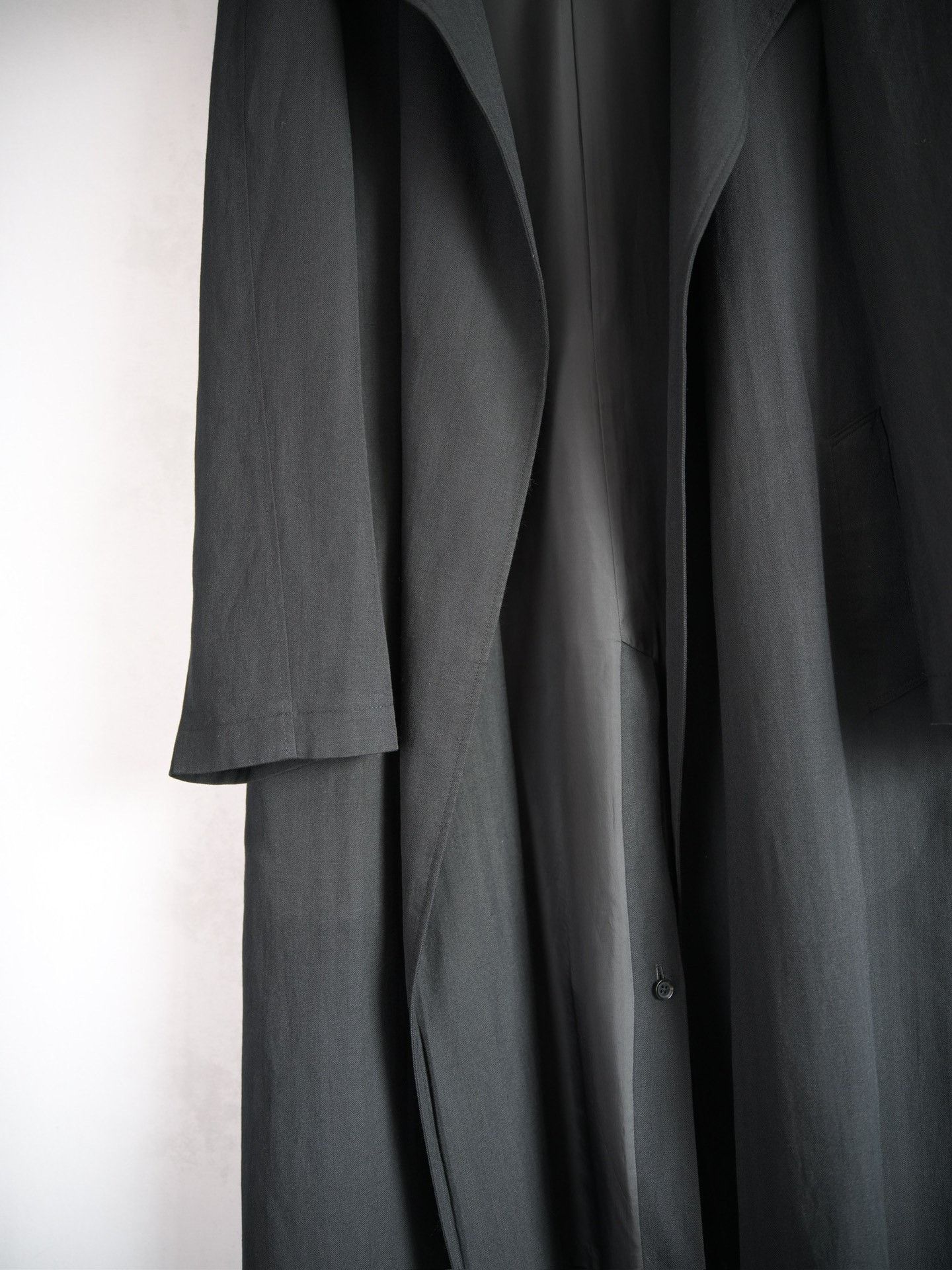 Yohji Yamamoto Yohji Yamamoto 14AW Buttonless Wizard Coat Size US L / EU 52-54 / 3 - 3 Thumbnail