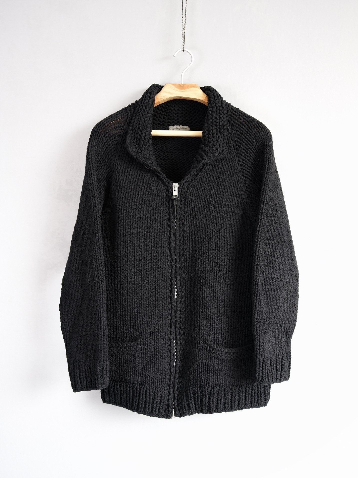 Yohji Yamamoto Yohji Yamamoto 18AW Hand-Knit Fringe Sweater Size US L / EU 52-54 / 3 - 3 Thumbnail