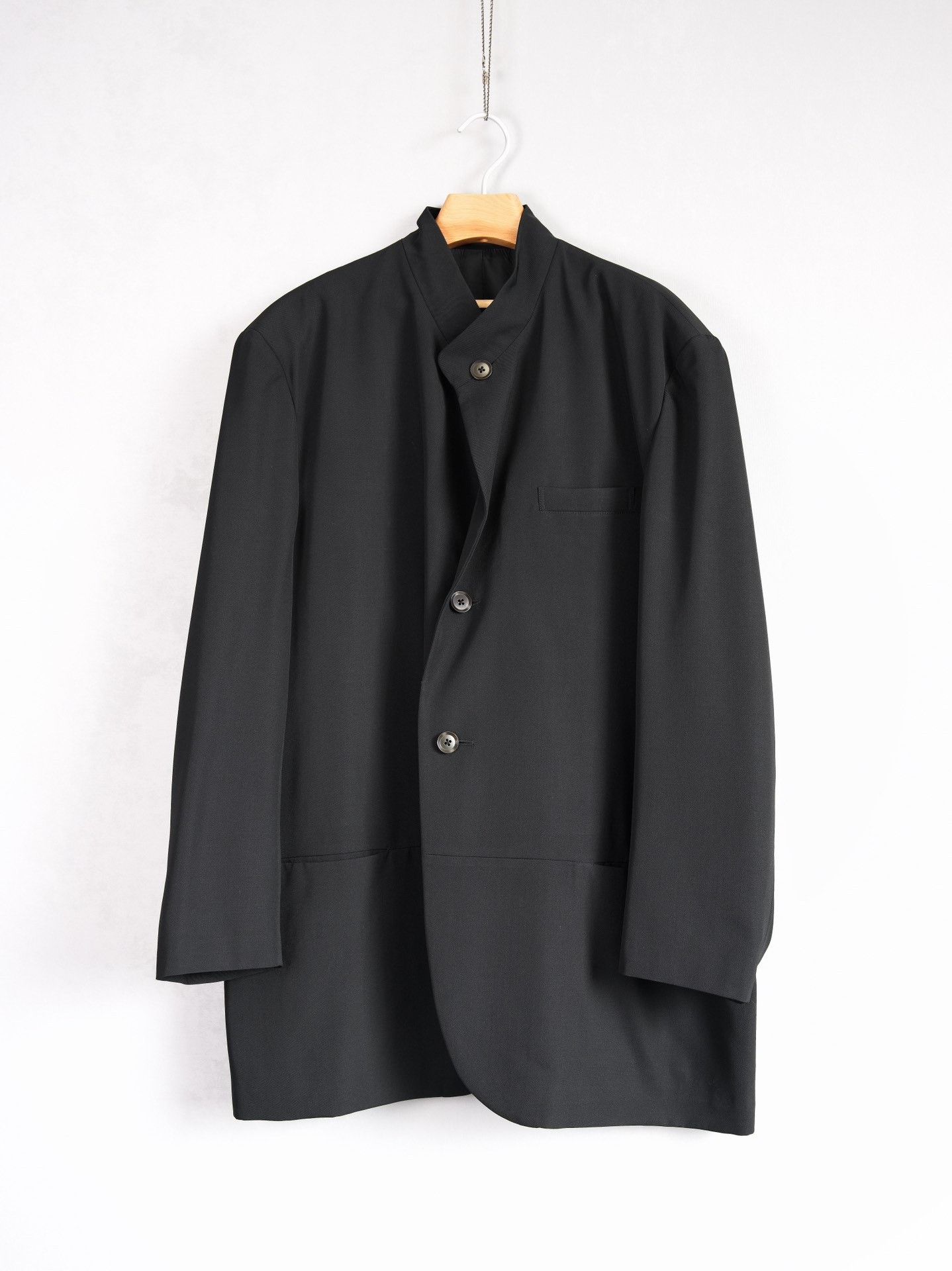Yohji Yamamoto Yohji Yamamoto 01SS Back Pleated Coat Size US M / EU 48-50 / 2 - 6 Thumbnail