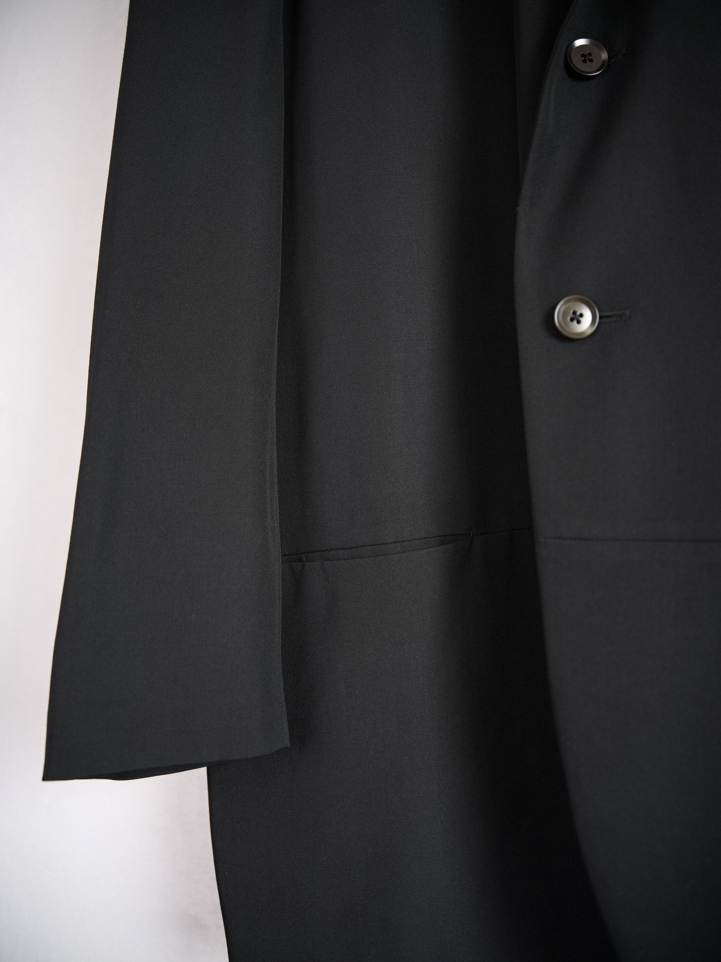 Yohji Yamamoto Yohji Yamamoto 01SS Back Pleated Coat Size US M / EU 48-50 / 2 - 8 Thumbnail