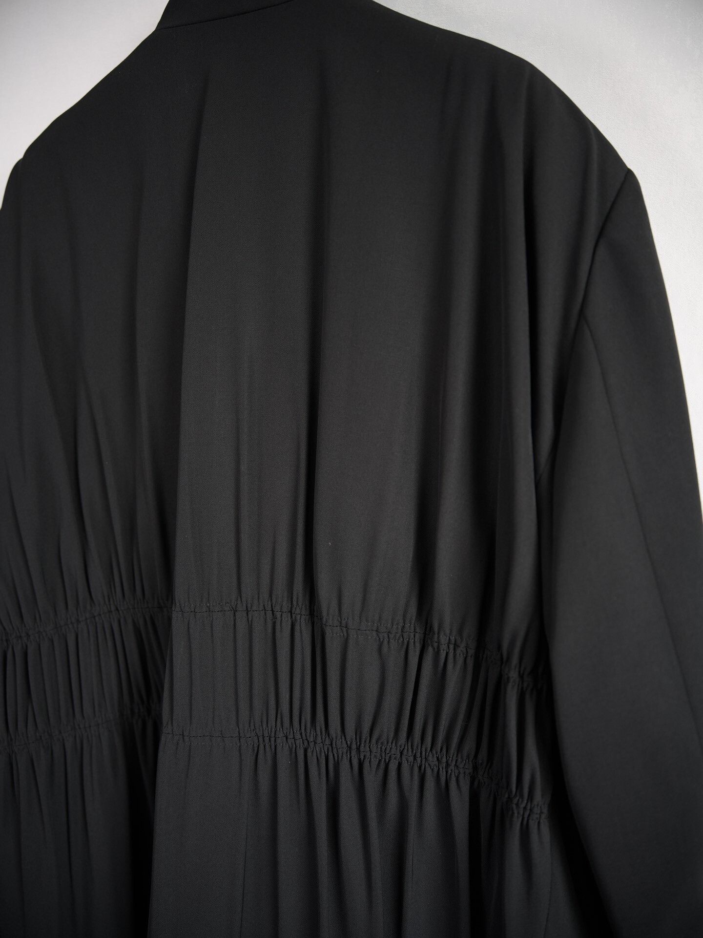 Yohji Yamamoto Yohji Yamamoto 01SS Back Pleated Coat Size US M / EU 48-50 / 2 - 2 Thumbnail