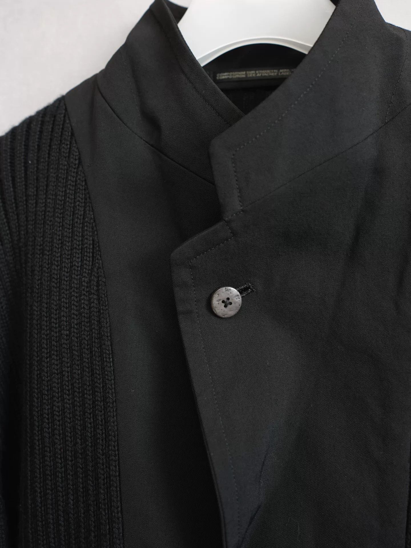 Yohji Yamamoto Yohji Yamamoto 02AW Runway Knit Coat Size US L / EU 52-54 / 3 - 8 Thumbnail