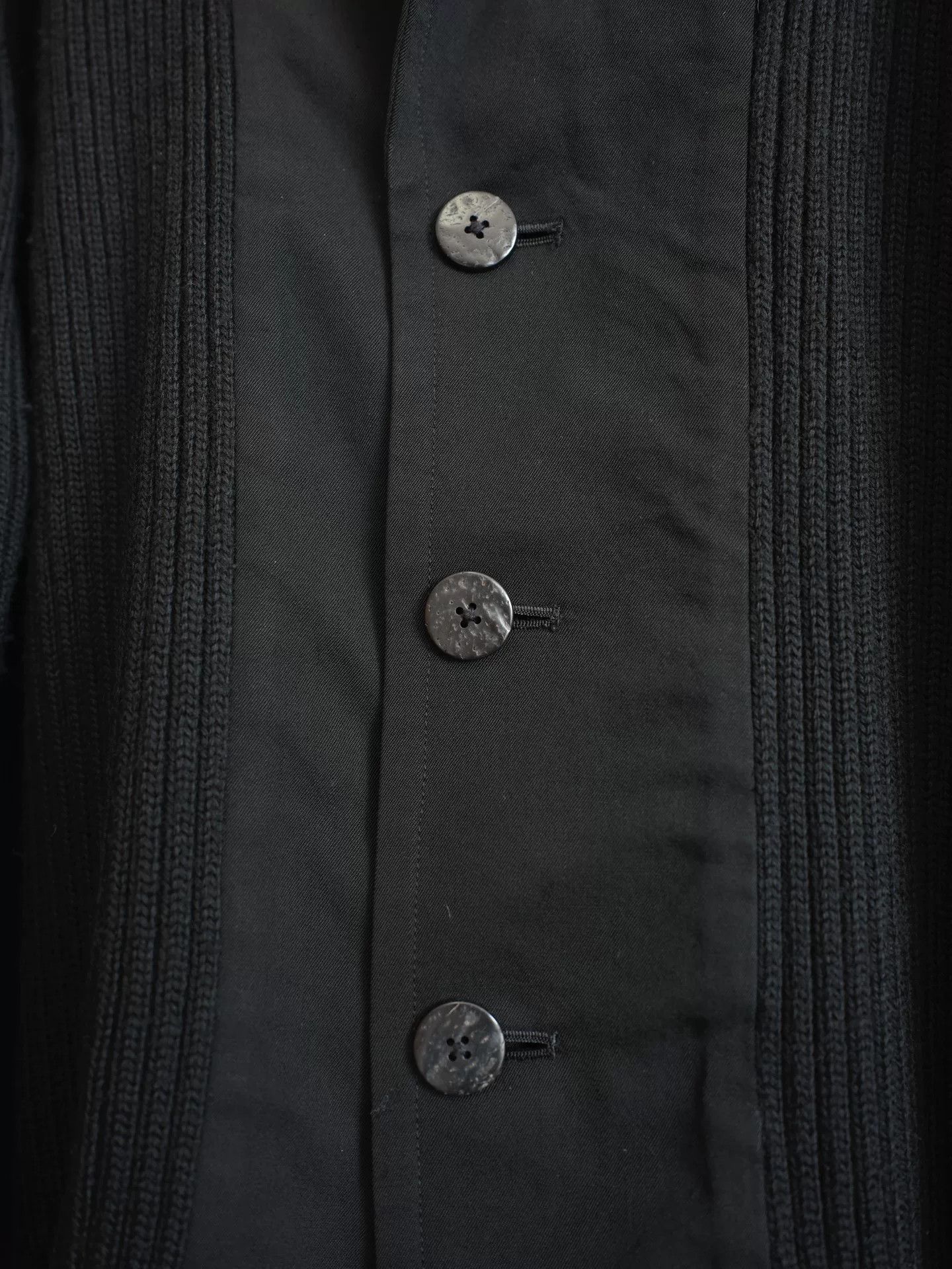 Yohji Yamamoto Yohji Yamamoto 02AW Runway Knit Coat Size US L / EU 52-54 / 3 - 7 Thumbnail