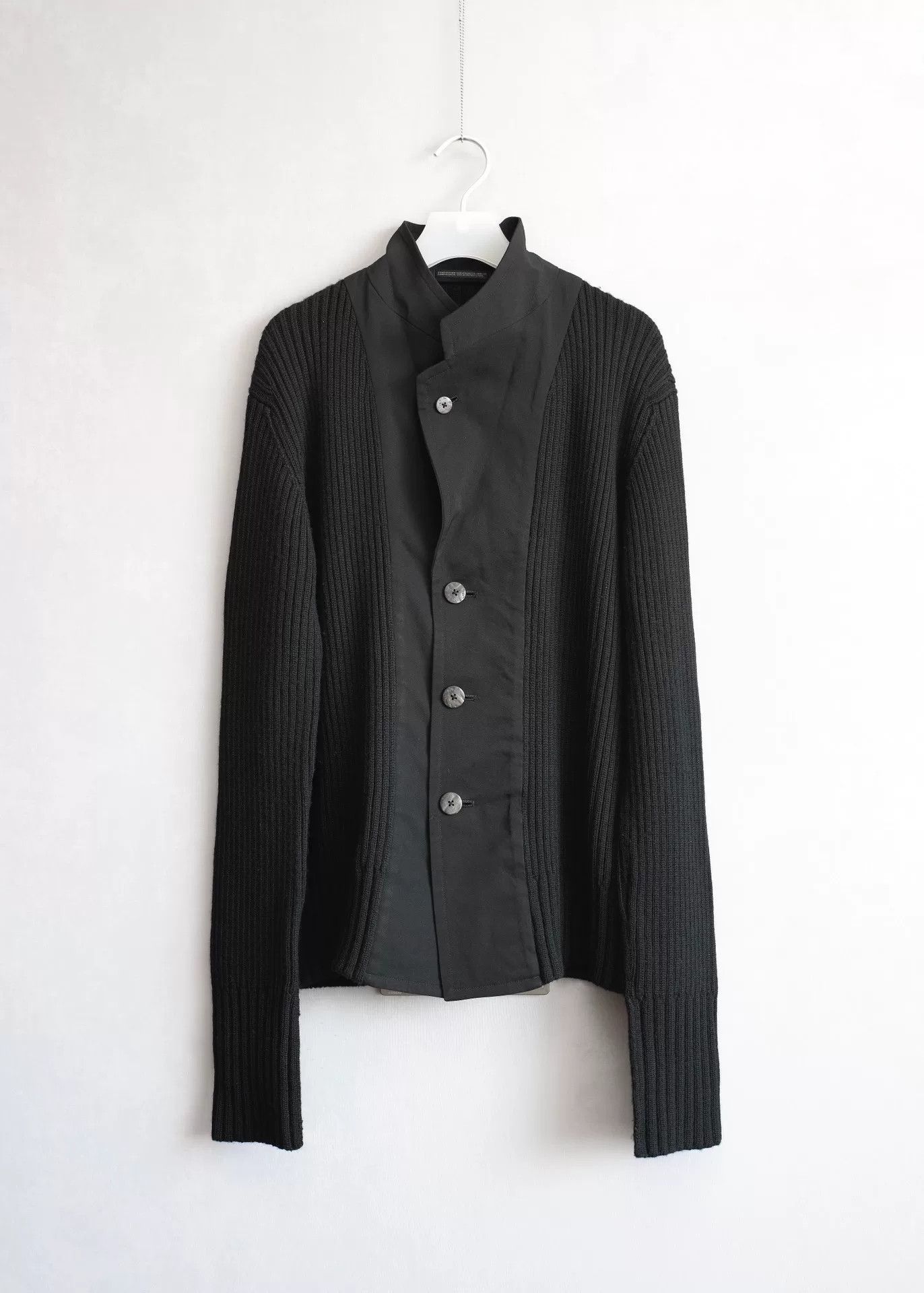 Yohji Yamamoto Yohji Yamamoto 02AW Runway Knit Coat Size US L / EU 52-54 / 3 - 5 Thumbnail