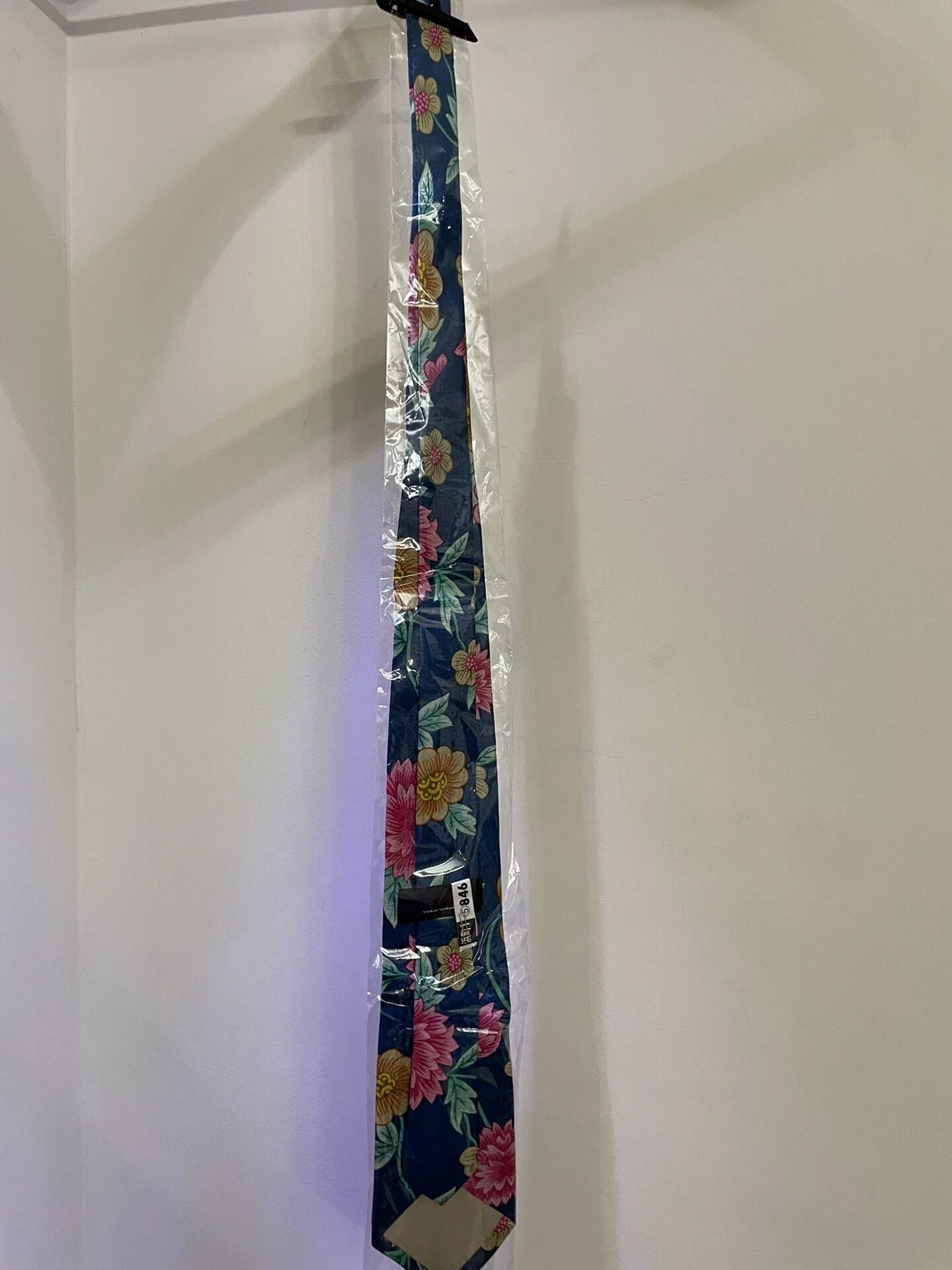 Yohji Yamamoto Yohji Yamamoto Silk Floral Tie Size ONE SIZE - 5 Thumbnail
