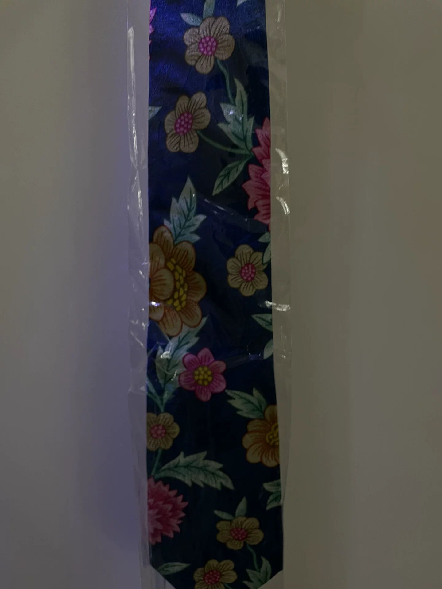 Yohji Yamamoto Yohji Yamamoto Silk Floral Tie Size ONE SIZE - 3 Thumbnail