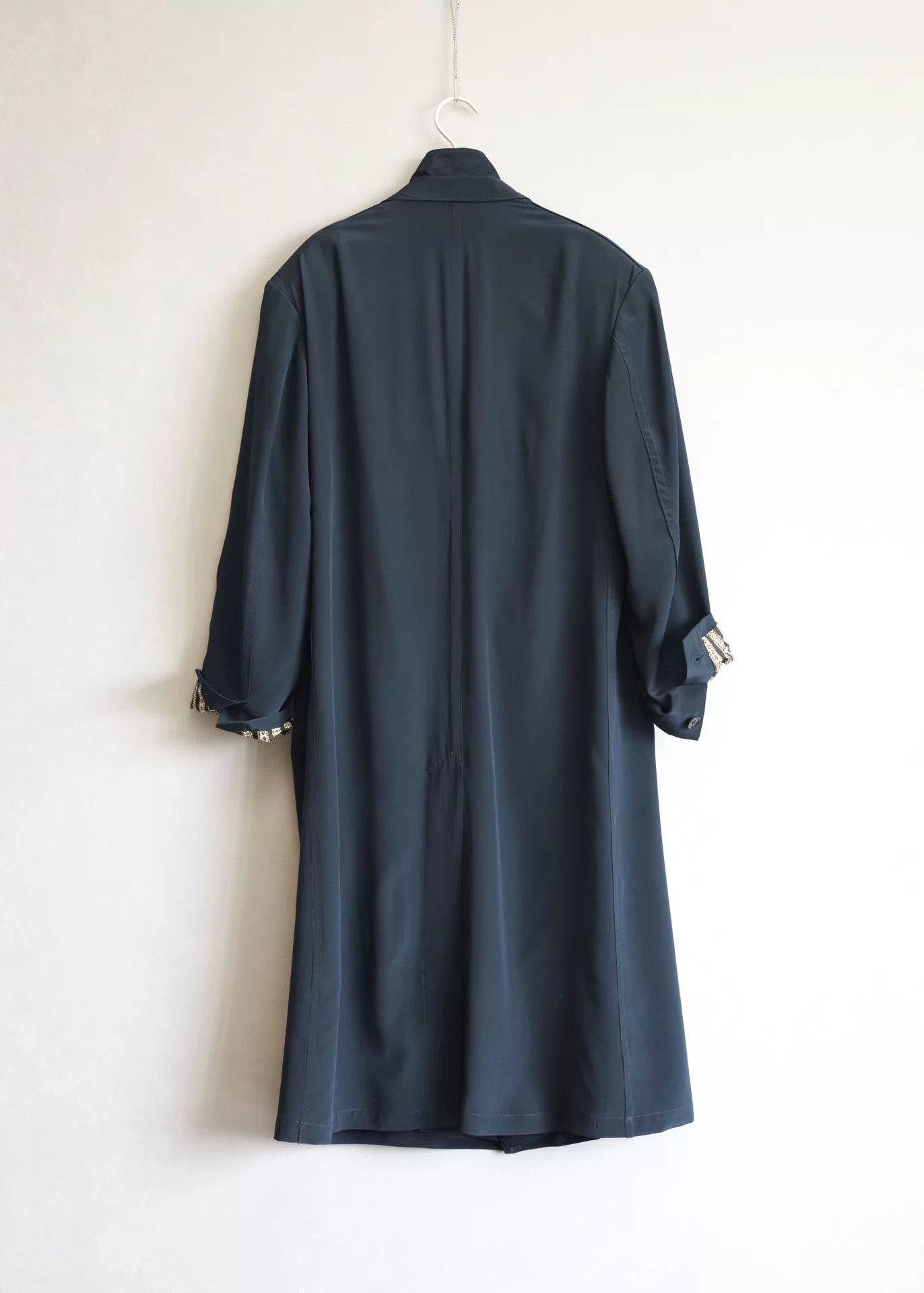 Yohji Yamamoto Yohji Yamamoto 23SS Silk Double-Collar Coat Size US M / EU 48-50 / 2 - 5 Thumbnail