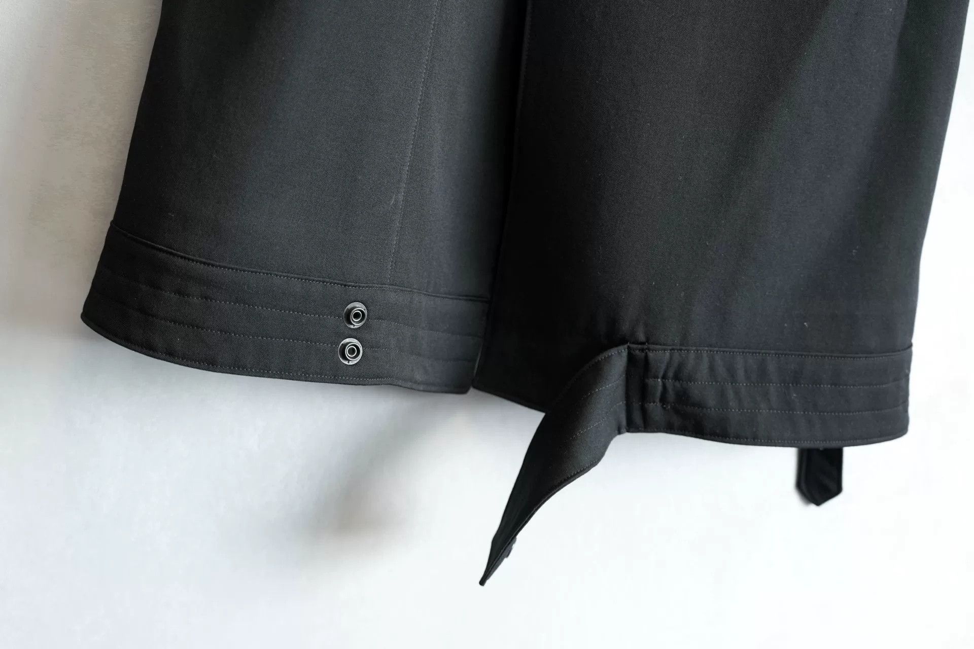 Yohji Yamamoto Yohji Yamamoto 20SS Zip Biker Wool Coat Size US S / EU 44-46 / 1 - 8 Thumbnail
