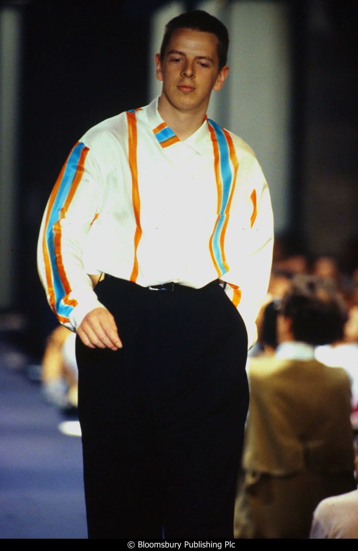 Yohji Yamamoto Yohji Yamamoto 91SS Cuban Collar Silk Shirt Size US M / EU 48-50 / 2 - 2 Thumbnail