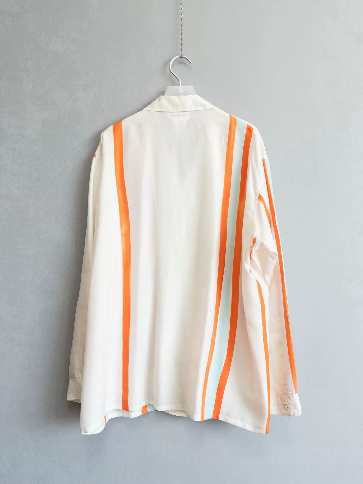 Yohji Yamamoto Yohji Yamamoto 91SS Cuban Collar Silk Shirt Size US M / EU 48-50 / 2 - 5 Thumbnail