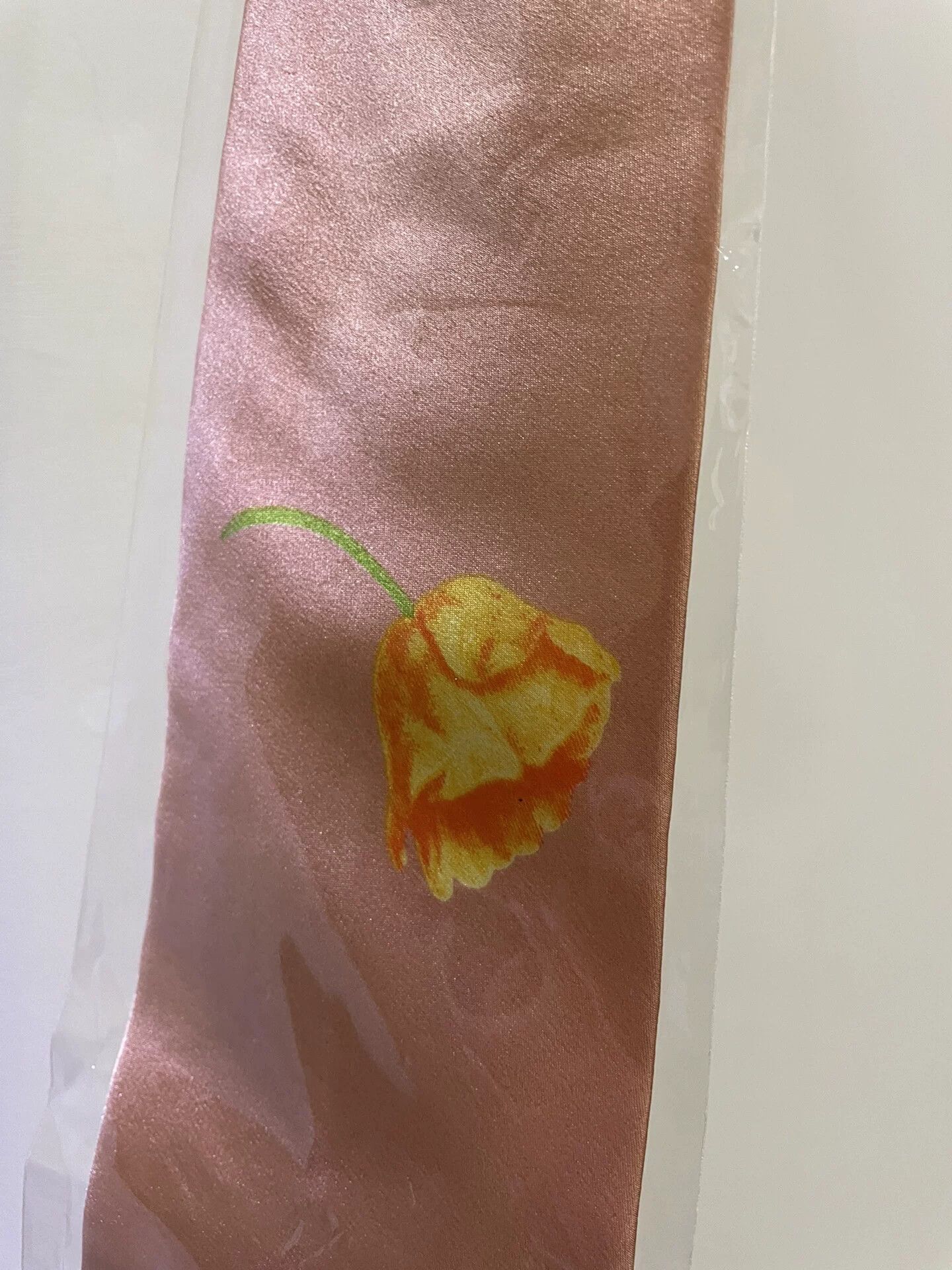 Yohji Yamamoto Yohji Yamamoto Floral Silk Tie Size ONE SIZE - 3 Thumbnail