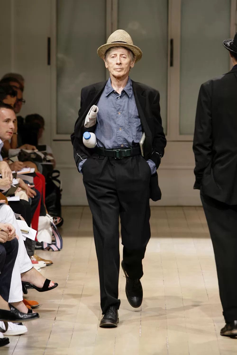 Yohji Yamamoto Yohji Yamamoto 09SS Runway Blend Pocket Pants Size 24" / US 00 / IT 34 - 2 Thumbnail