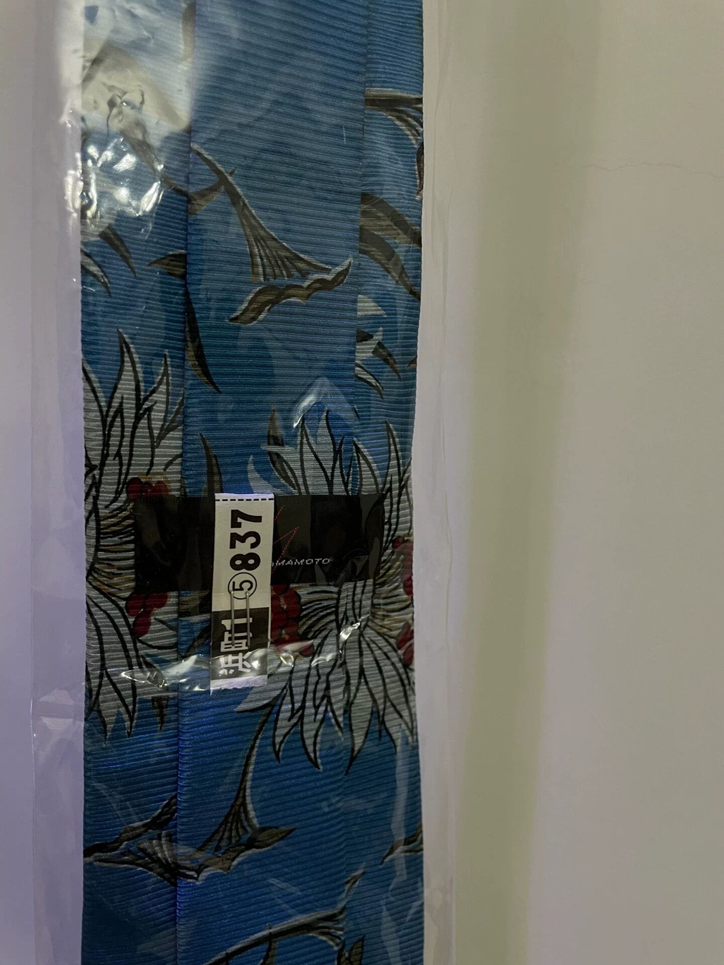 Yohji Yamamoto Yohji Yamamoto Flower Tie Size ONE SIZE - 5 Thumbnail