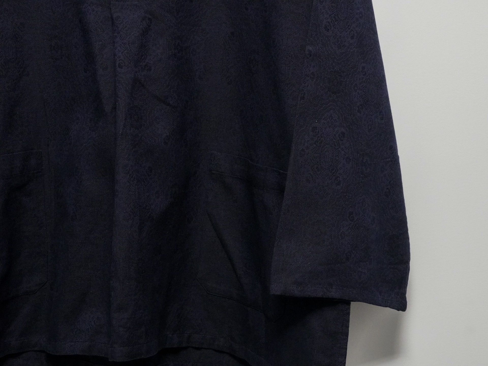 Yohji Yamamoto Yohji Yamamoto 1984SS Violet Silk-Cotton Pullover Size US M / EU 48-50 / 2 - 5 Thumbnail