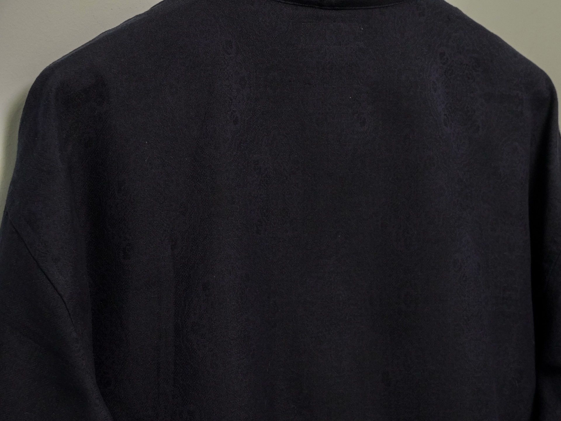 Yohji Yamamoto Yohji Yamamoto 1984SS Violet Silk-Cotton Pullover Size US M / EU 48-50 / 2 - 6 Thumbnail