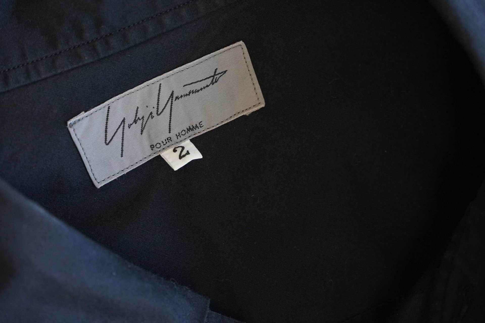 Yohji Yamamoto Yohji Yamamoto 11AW Multi-Placket Black Shirt Size US M / EU 48-50 / 2 - 4 Thumbnail