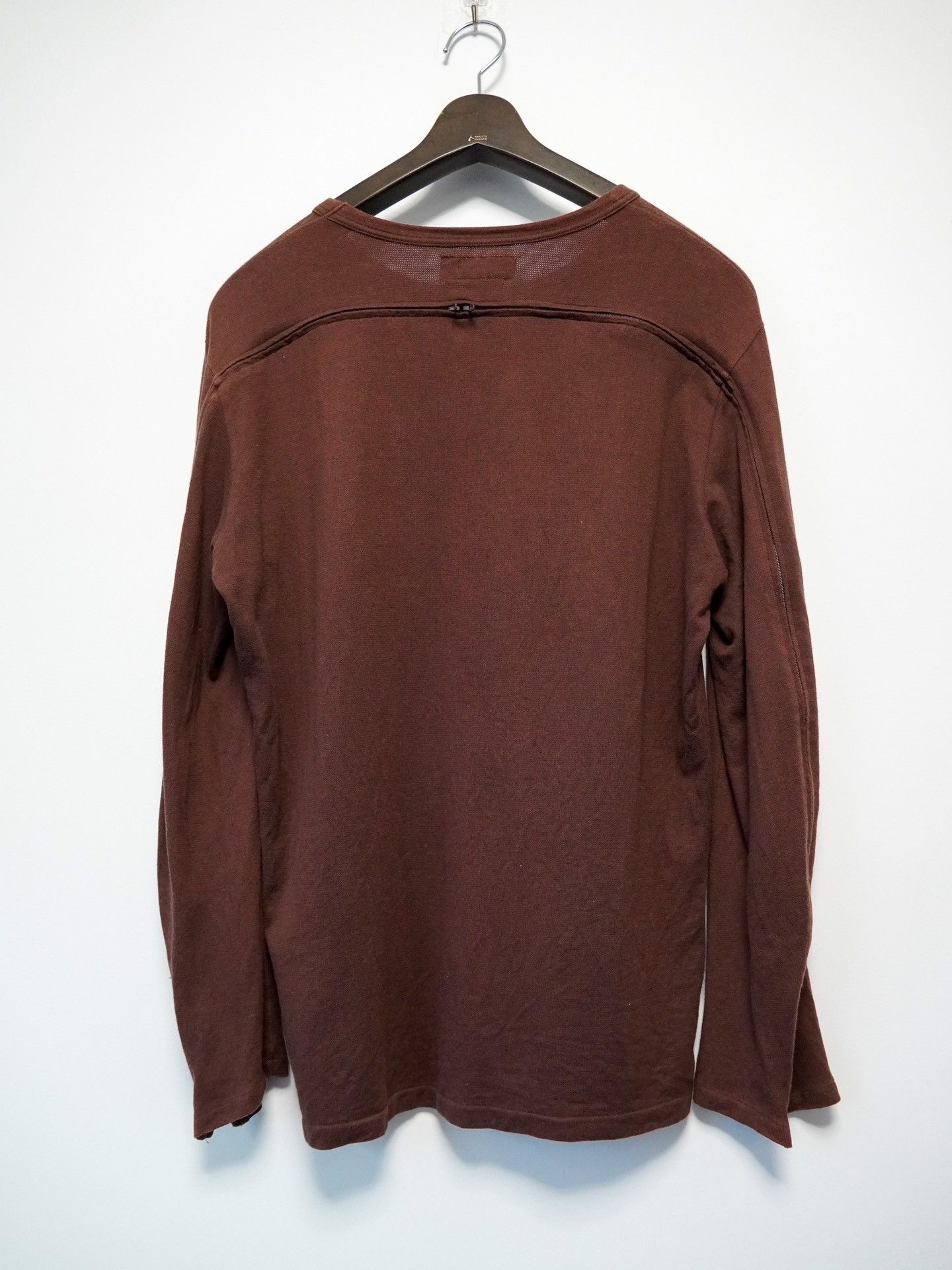 Yohji Yamamoto Yohji Yamamoto 2004AW Back Zip Longsleeve Size US L / EU 52-54 / 3 - 4 Thumbnail