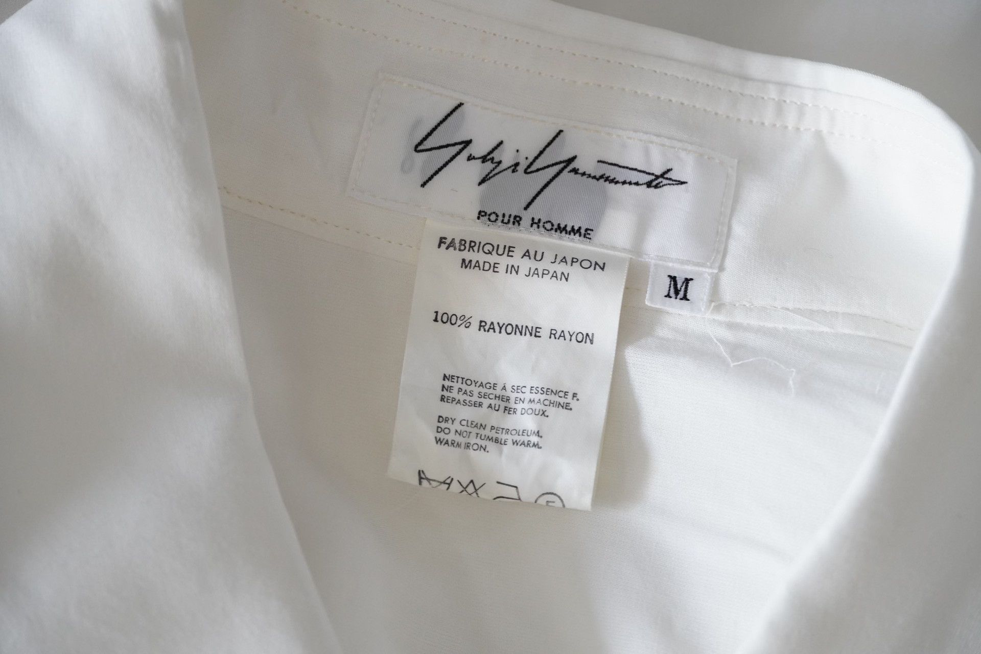 Yohji Yamamoto Yohji Yamamoto 1992SS Bullet Hole Shirt Size US M / EU 48-50 / 2 - 5 Thumbnail