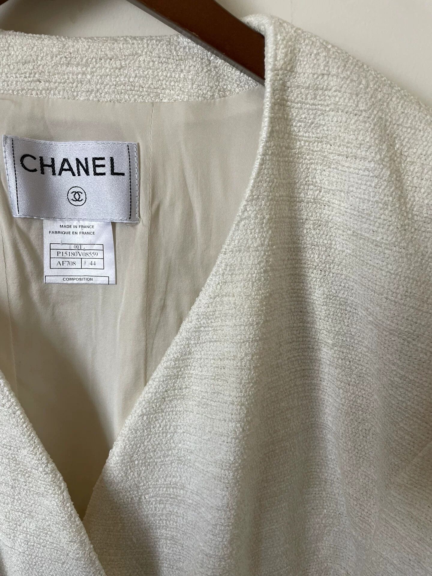 Chanel Chanel Tweed Blazer Size M / US 6-8 / IT 42-44 - 2 Thumbnail