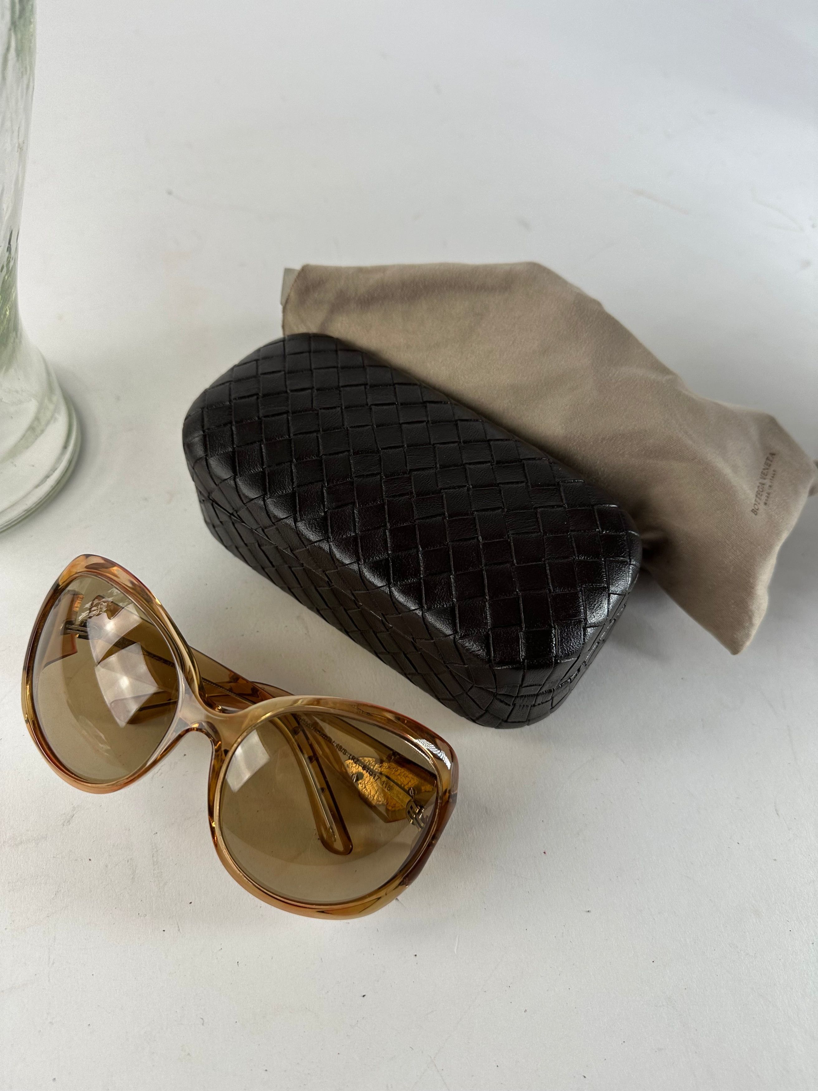 Bottega Veneta Vintage Overd Sunglasses beige Size ONE SIZE - 5 Thumbnail