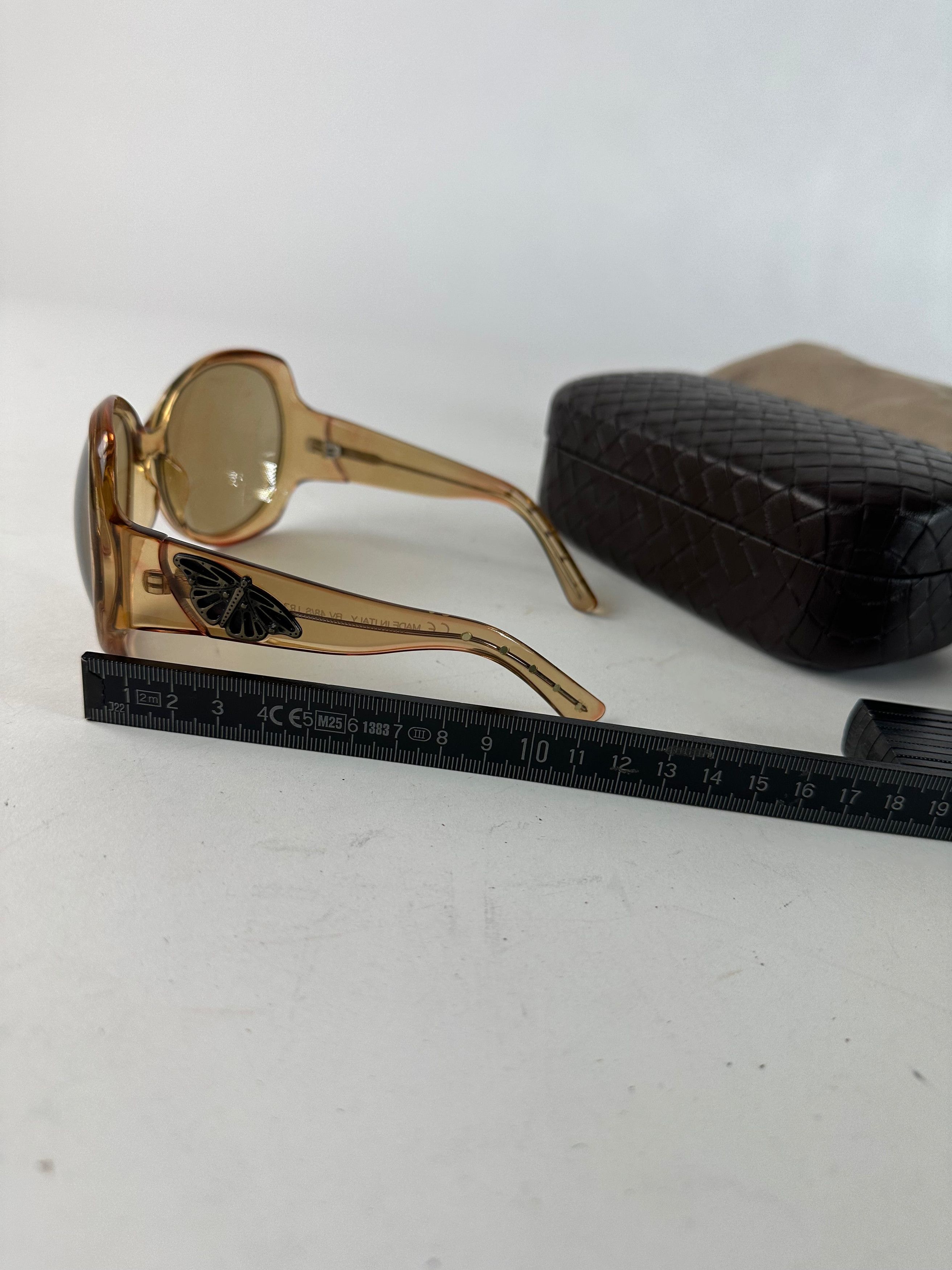 Bottega Veneta Vintage Overd Sunglasses beige Size ONE SIZE - 8 Thumbnail