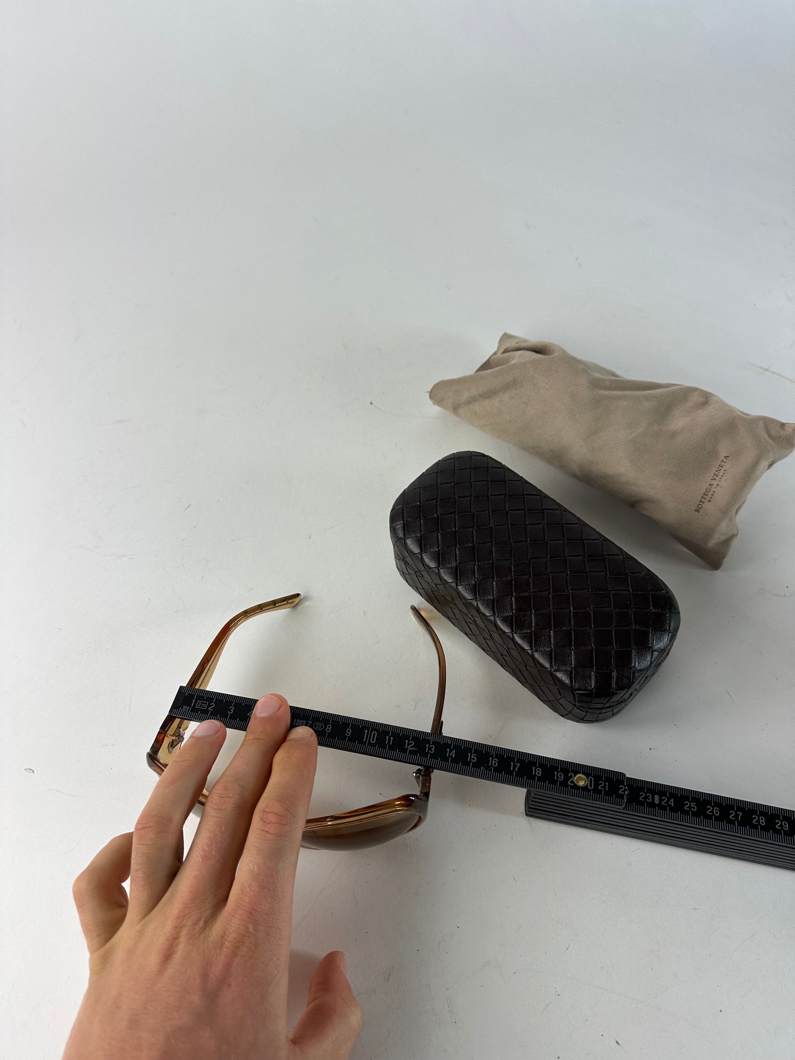 Bottega Veneta Vintage Overd Sunglasses beige Size ONE SIZE - 7 Thumbnail