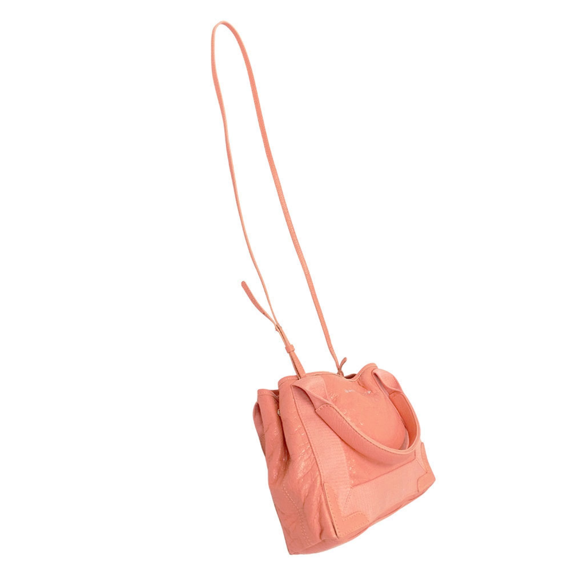 Balenciaga Balenciaga Women's Handbag, Brand Name Handbag/Shoulder Bag, 2-way, Leather, Navy Cabas XS, Salmon Pink, 390346, Handheld, Crossbody Size ONE SIZE - 5 Thumbnail