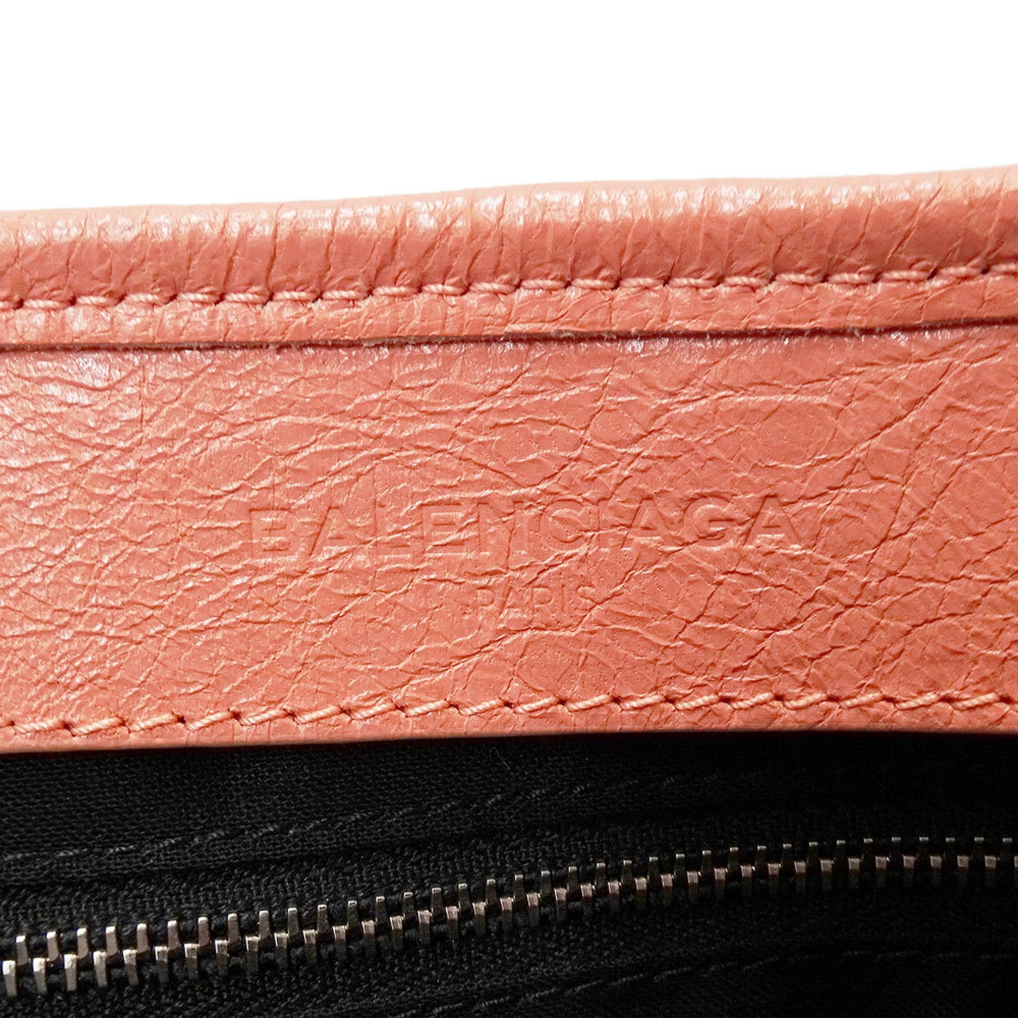 Balenciaga Balenciaga Women's Handbag, Brand Name Handbag/Shoulder Bag, 2-way, Leather, Navy Cabas XS, Salmon Pink, 390346, Handheld, Crossbody Size ONE SIZE - 8 Thumbnail