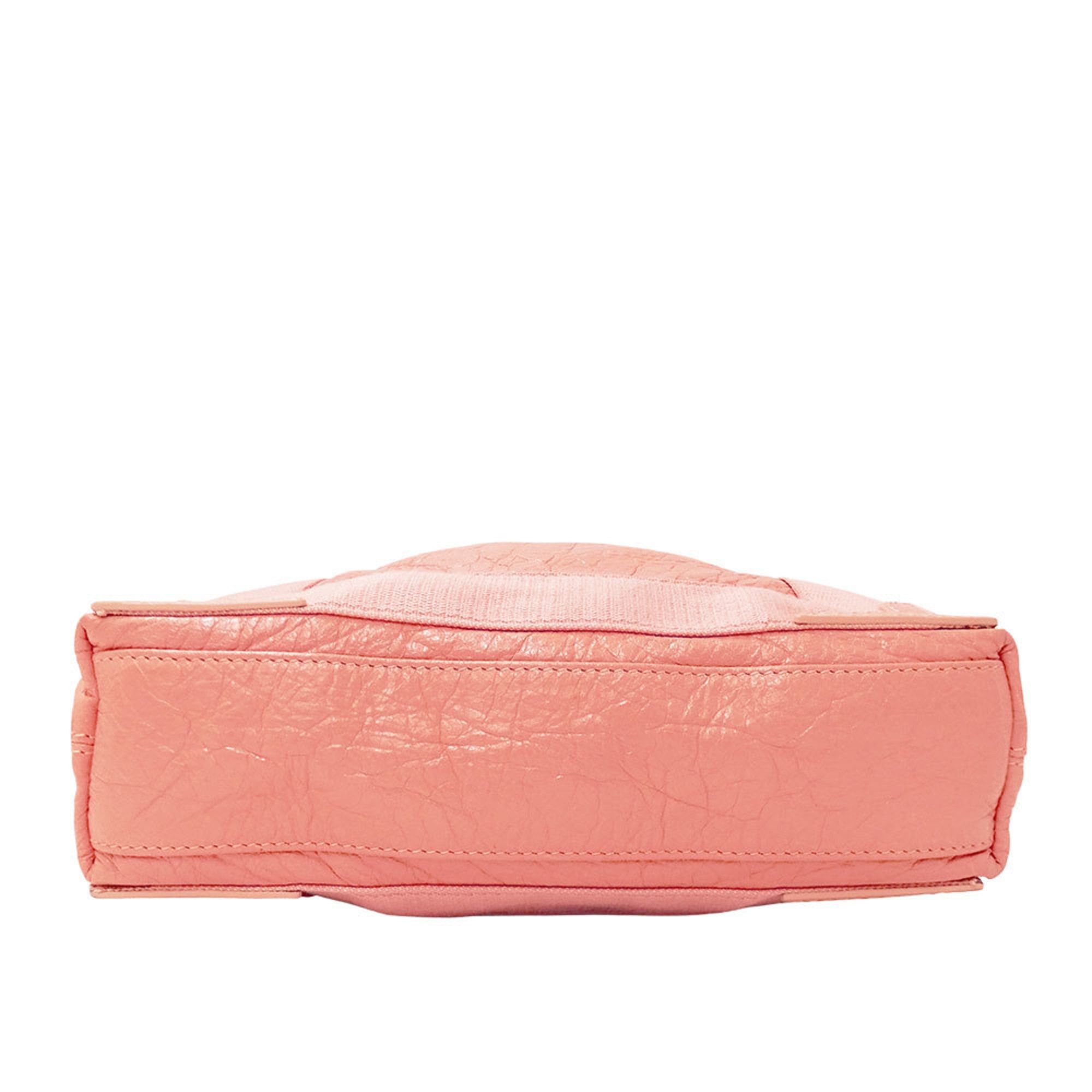 Balenciaga Balenciaga Women's Handbag, Brand Name Handbag/Shoulder Bag, 2-way, Leather, Navy Cabas XS, Salmon Pink, 390346, Handheld, Crossbody Size ONE SIZE - 3 Thumbnail