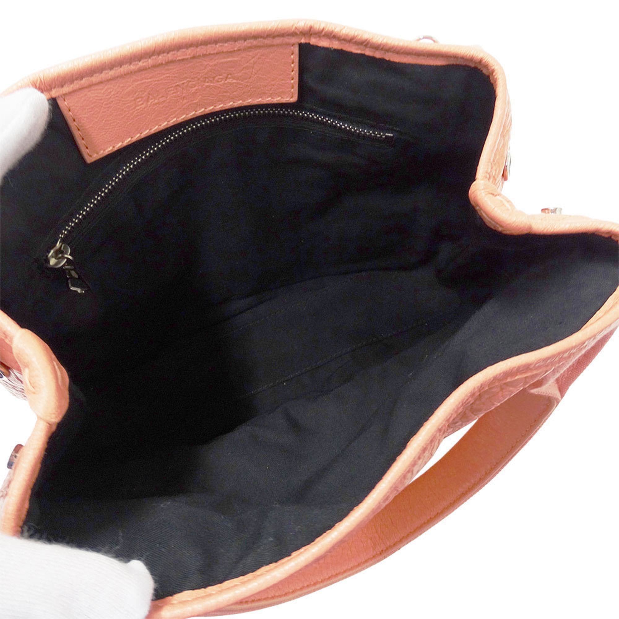 Balenciaga Balenciaga Women's Handbag, Brand Name Handbag/Shoulder Bag, 2-way, Leather, Navy Cabas XS, Salmon Pink, 390346, Handheld, Crossbody Size ONE SIZE - 7 Thumbnail