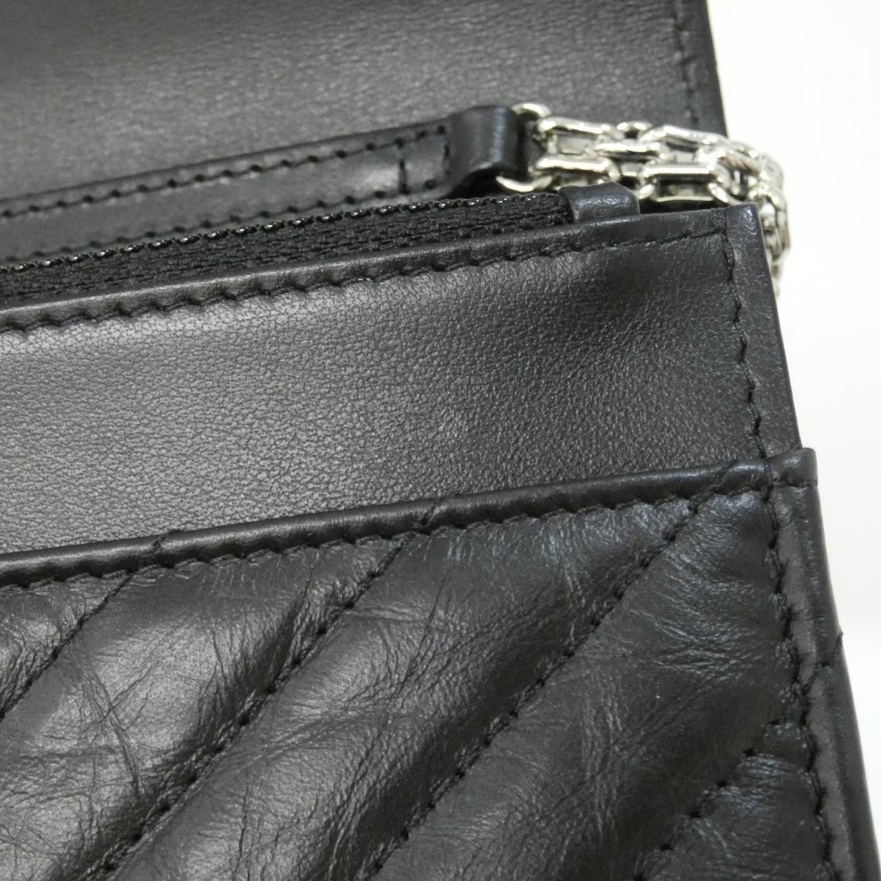 Chanel Chanel Chanel Calfskin Chain Wallet Leather Other 70328 DUTY FREE for USA Size ONE SIZE - 8 Thumbnail