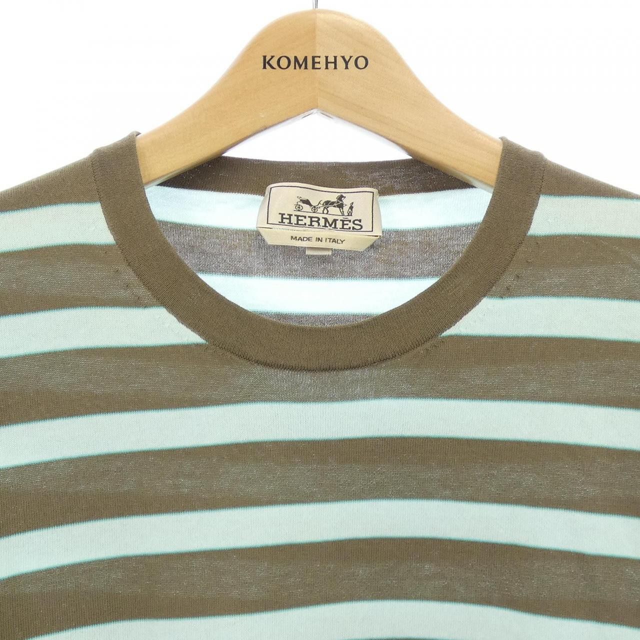 Hermes Hermes Hermes Cotton T Shirt Textile T-Shirts DUTY FREE for USA Size ONE SIZE - 5 Thumbnail