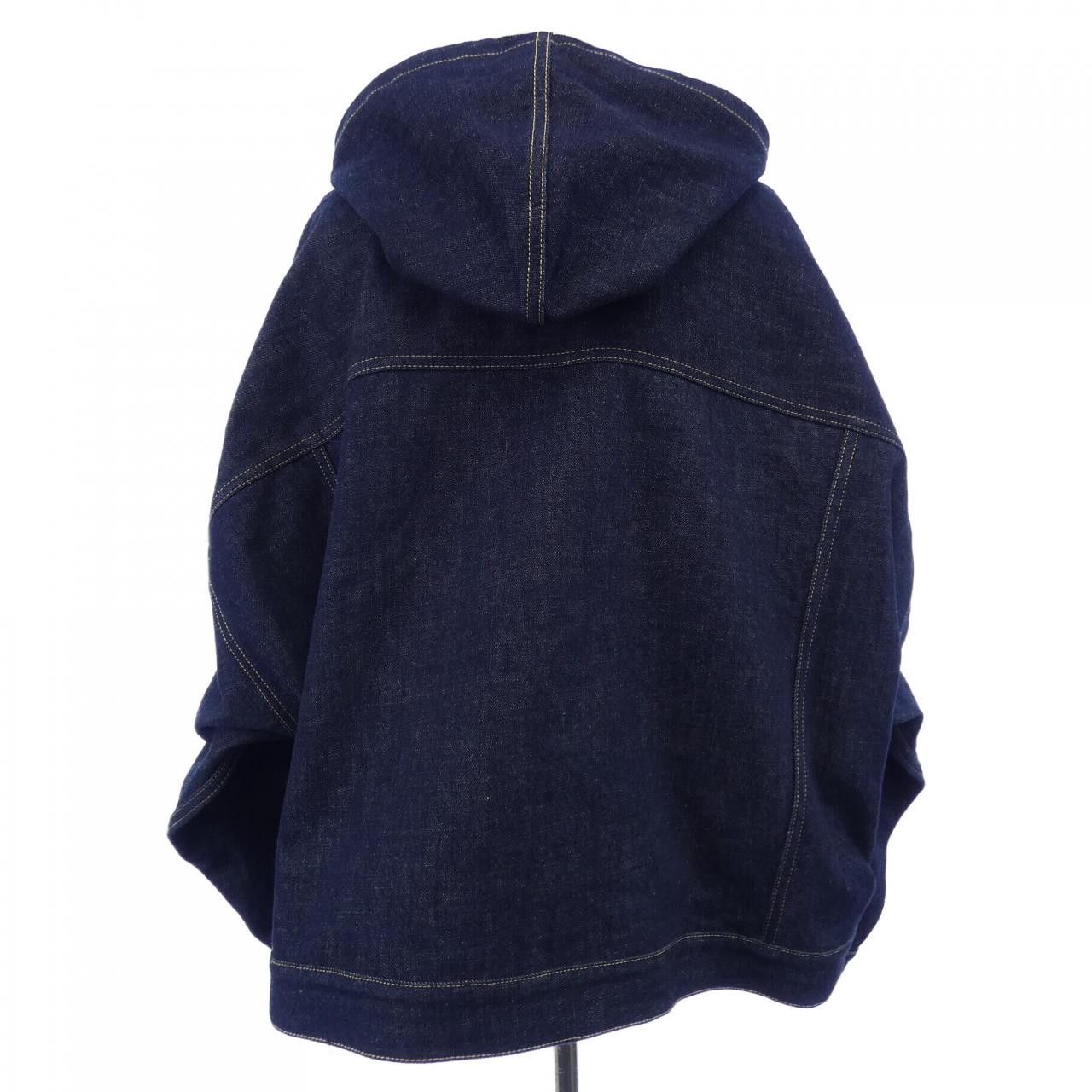 Dior Dior Christian Dior Dior Oblique Denim Jacket Textile Outerwear 442V34A3161 DUTY FREE for USA Size ONE SIZE - 2 Thumbnail