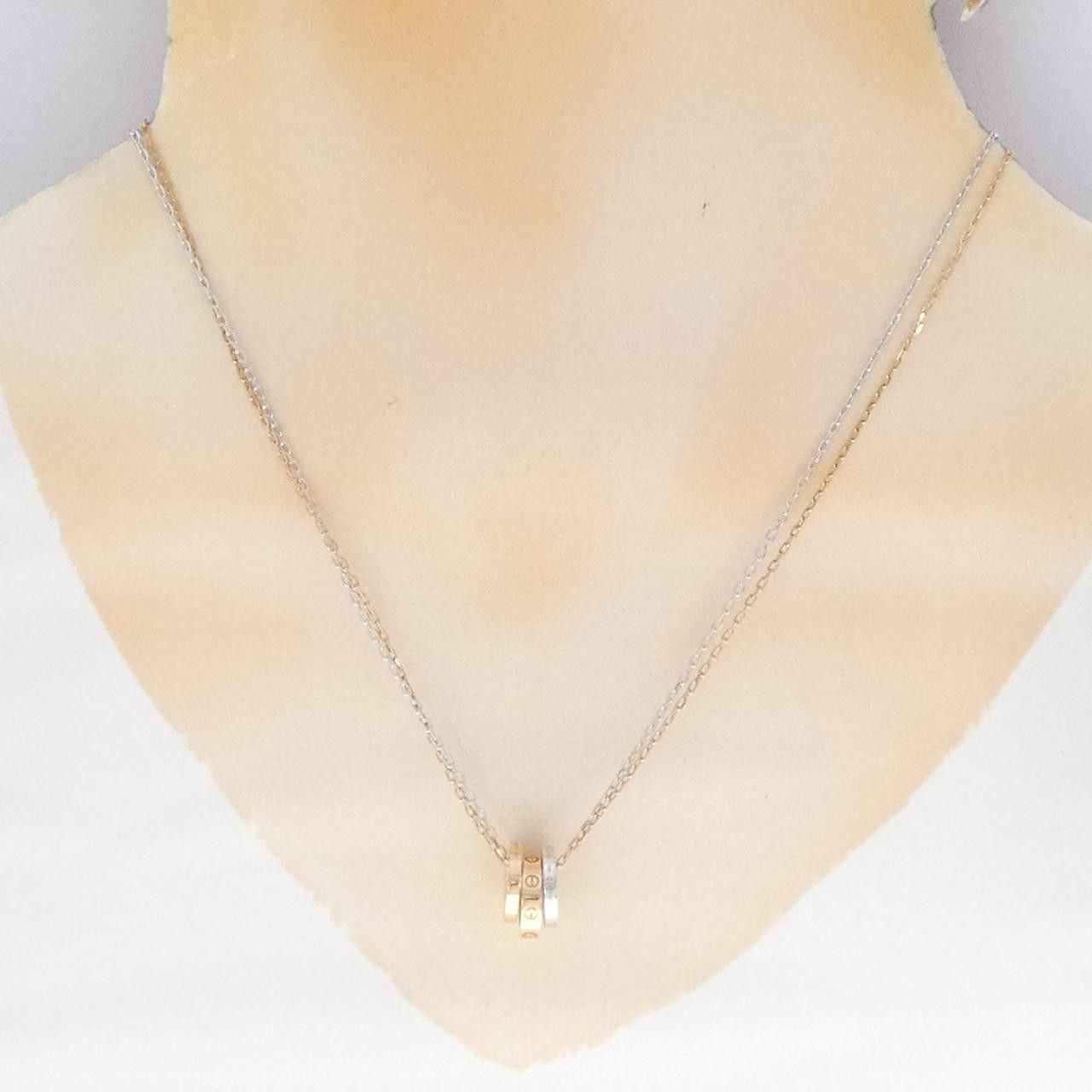 Cartier Cartier Cartier Love 18K Gold Diamond Necklace Precious Metal Necklace B7219700 DUTY FREE for USA Size ONE SIZE - 6 Thumbnail