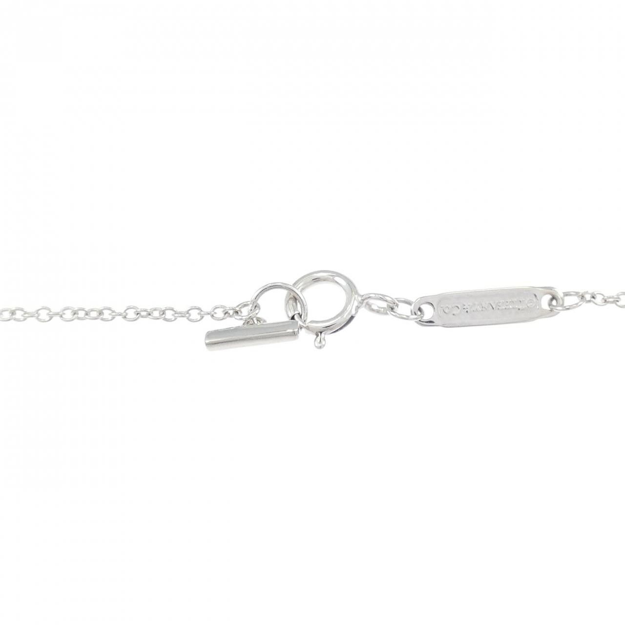 Tiffany & Co. Tiffany & Co. Tiffany T Two Open Vertical Bar 750 White Gold Diamond Necklace Precious Metal Necklace DUTY FREE for USA Size ONE SIZE - 5 Thumbnail