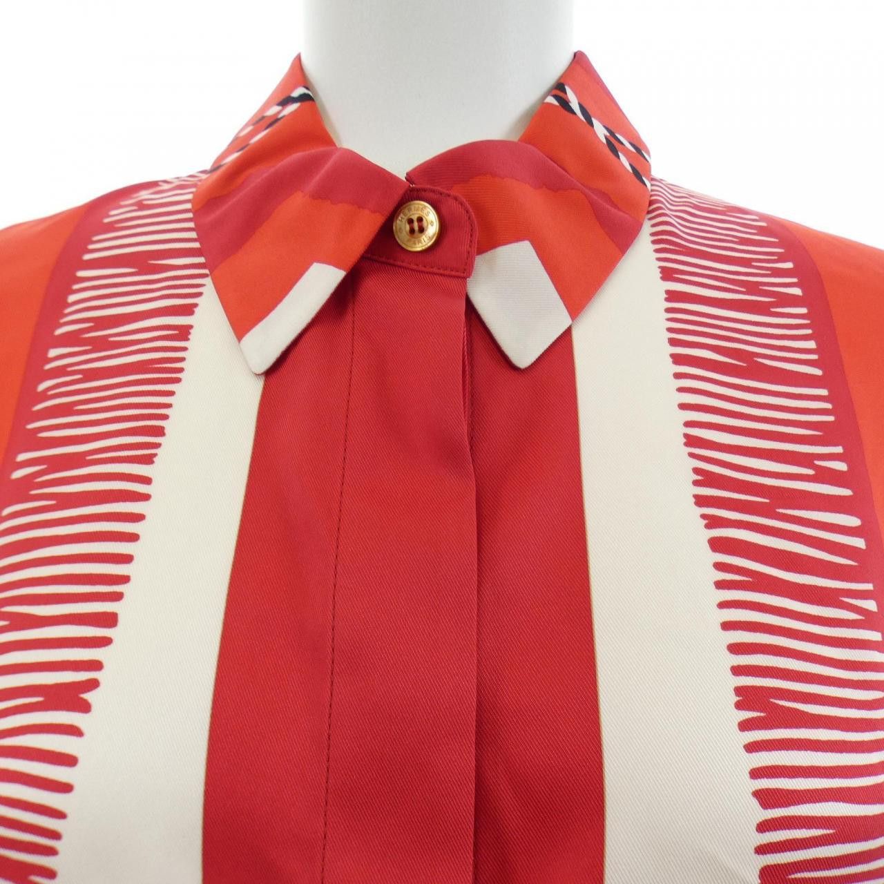 Hermes Hermes Hermes Poste Et Cavalerie Silk Shirt Textile Tops DUTY FREE for USA Size ONE SIZE - 5 Thumbnail