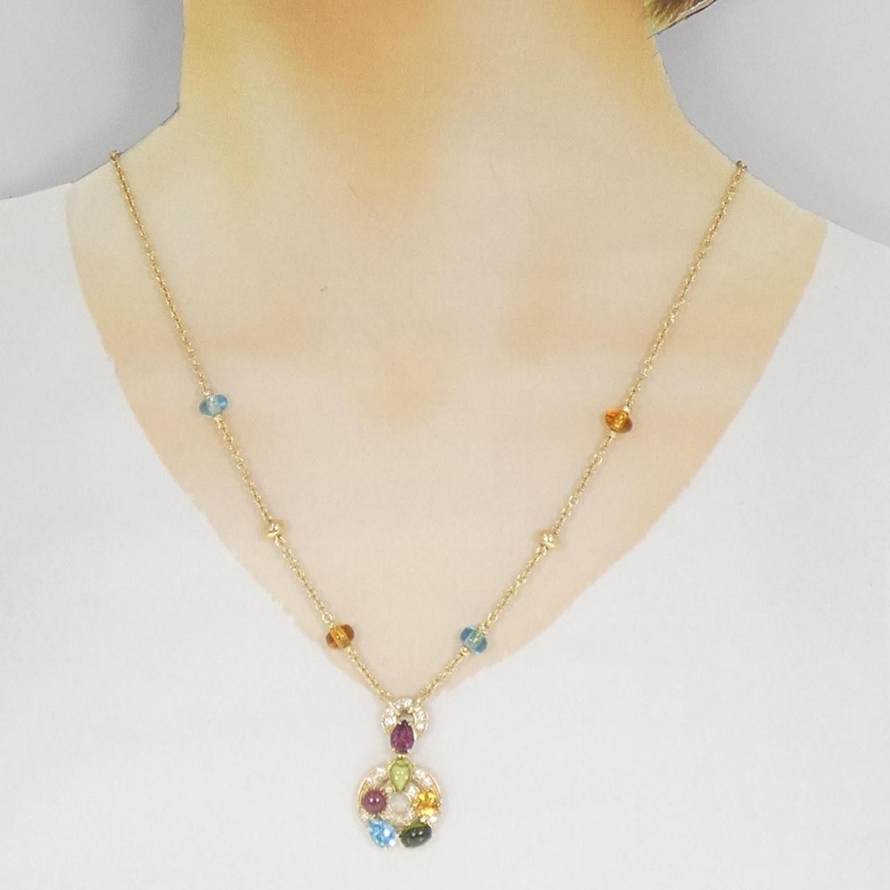 Bvlgari Bvlgari Bvlgari Astrale Cerchi 750 Yellow Gold Necklace Precious Metal Necklace CL853093 DUTY FREE for USA Size ONE SIZE - 6 Thumbnail