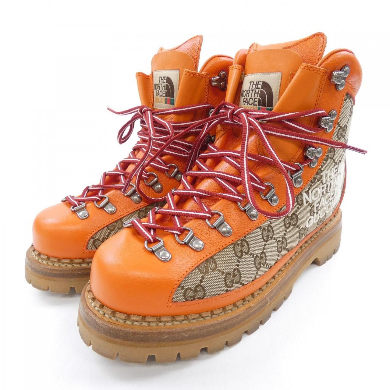 Gucci Gucci Gucci The North Face Leather Boots Leather Shoes 679914 DUTY FREE for USA Size ONE SIZE - 3 Thumbnail