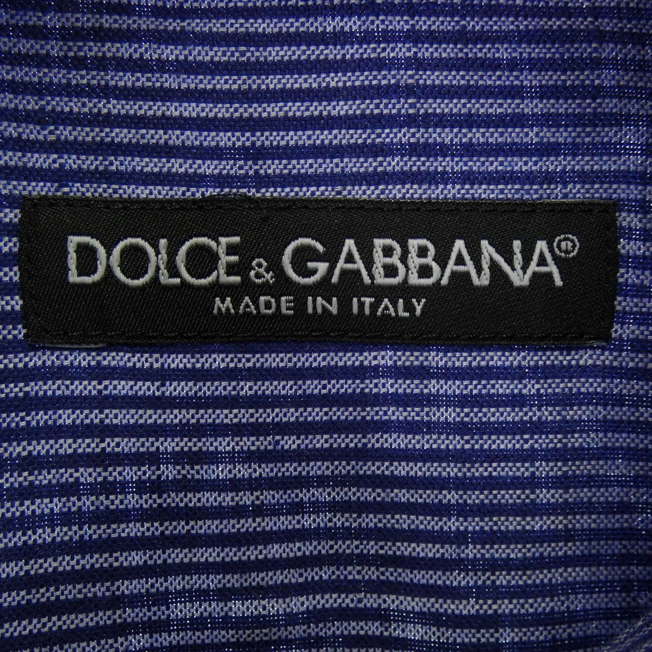 Dolce & Gabbana Dolce & Gabbana Dolce&Gabbana Cotton Shirt Textile Dress Shirt G5CH8TFR4AW DUTY FREE for USA Size ONE SIZE - 4 Thumbnail