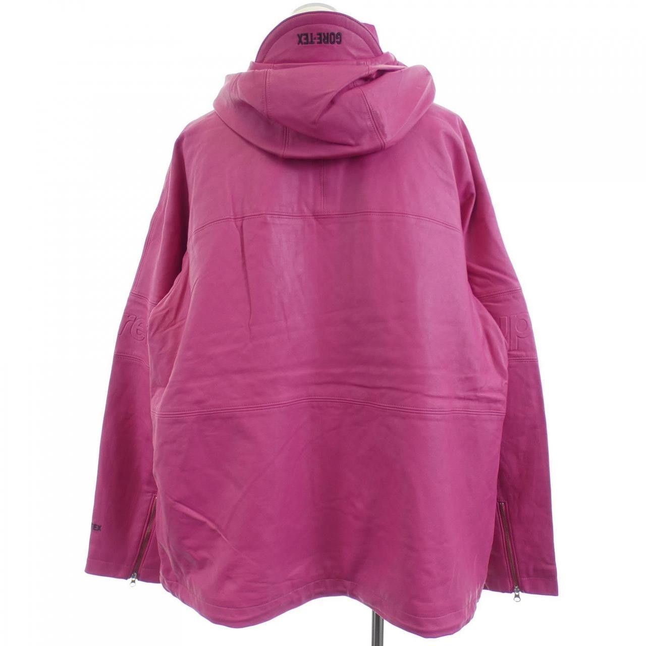 Supreme Supreme Supreme GORE-TEX Leather Jacket Leather Outerwear GORE-TEX DUTY FREE for USA Size ONE SIZE - 2 Thumbnail