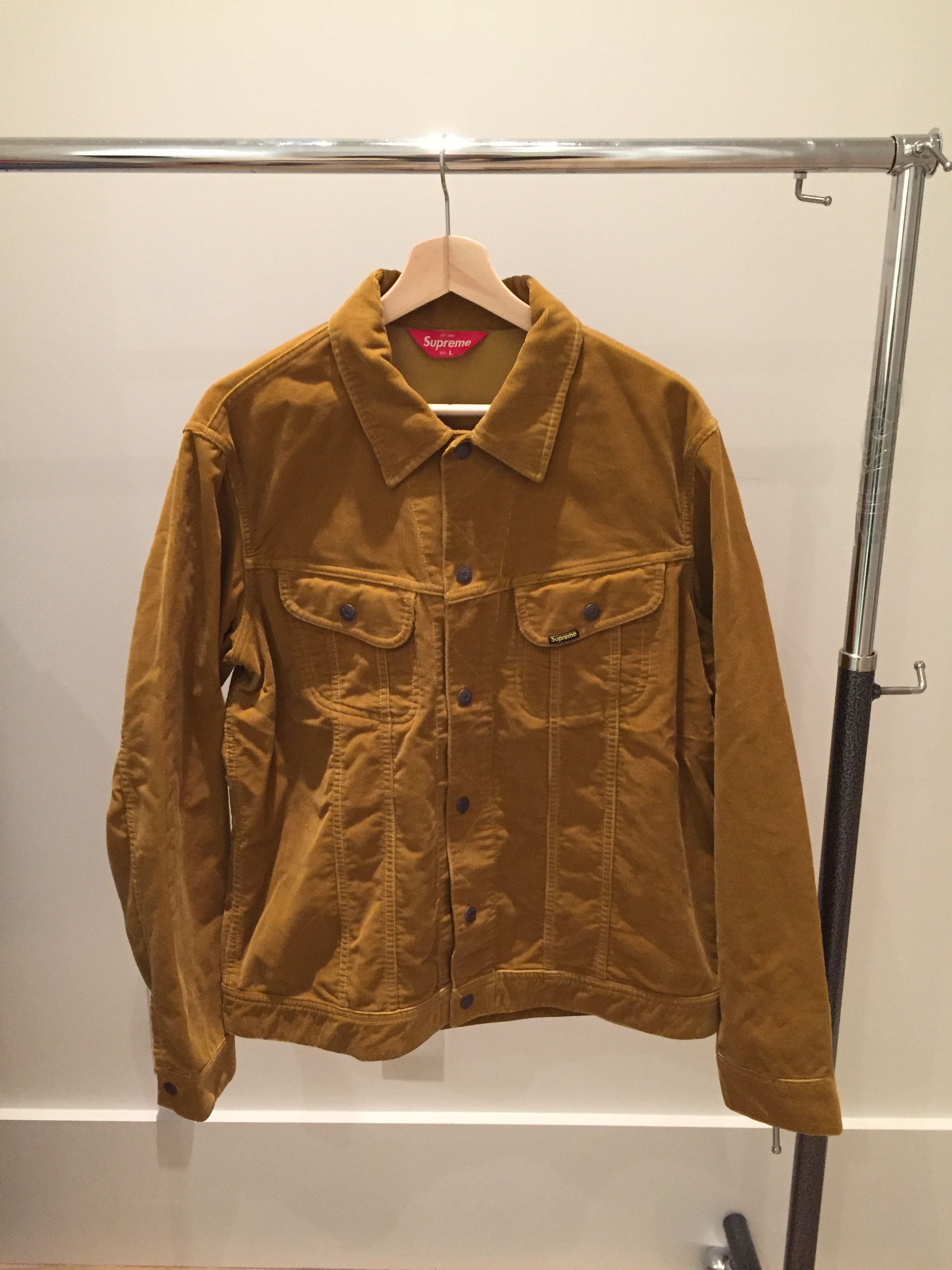 Supreme Supreme Corduroy Snap Front Jacket | Grailed