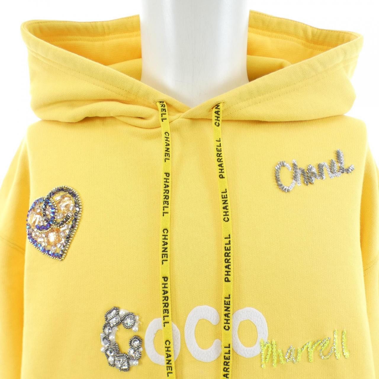 Chanel Chanel Chanel PHARRELL WILLIAMS Hoodie Textile Sweatshirts & Hoodies P61050K46831 DUTY FREE for USA Size ONE SIZE - 6 Thumbnail