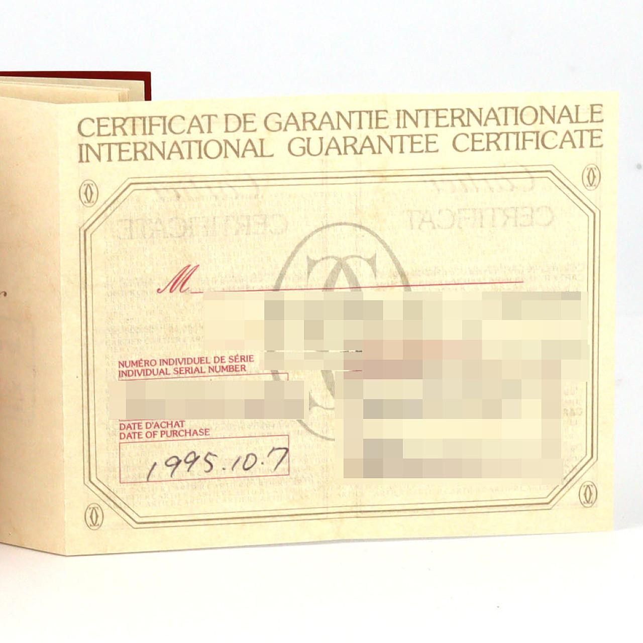 Cartier Cartier Cartier Must Tank Quartz Metal Quartz DUTY FREE for USA Size ONE SIZE - 10 Thumbnail