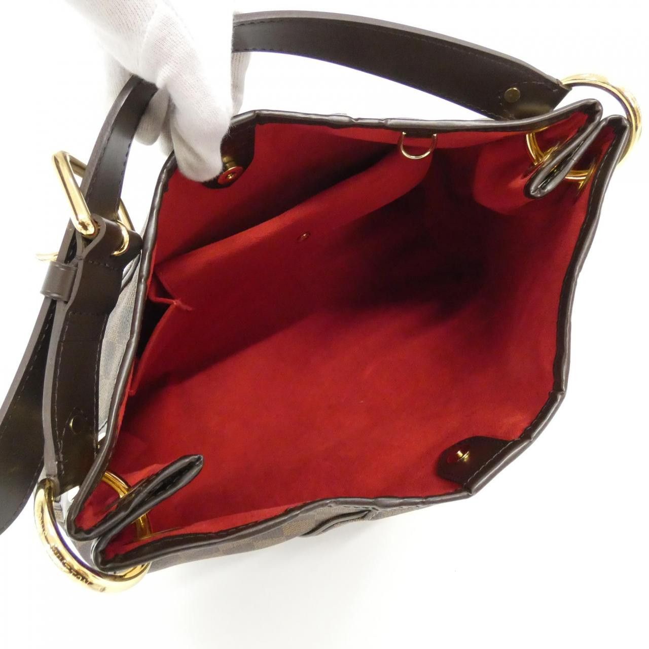 Louis Vuitton Louis Vuitton Louis Vuitton Galliera Damier Shoulder Bag Textile Shoulder Bag N48212 DUTY FREE for USA Size ONE SIZE - 6 Thumbnail