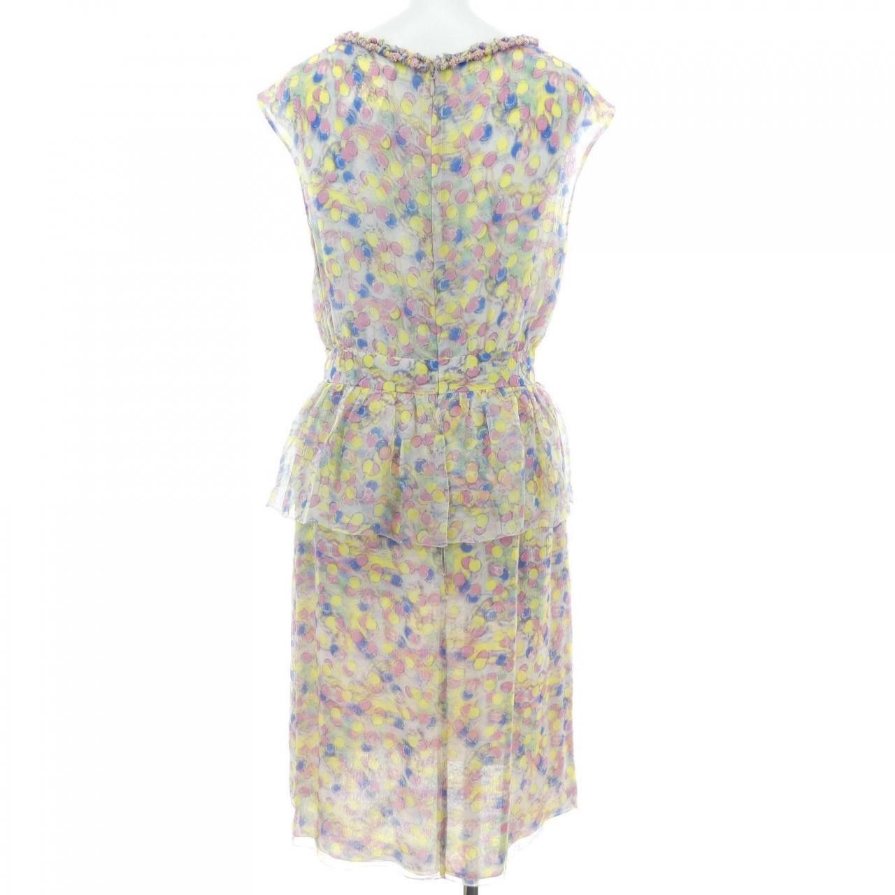 Chanel Chanel Chanel Silk Dress Textile Dresses P40222V29010 DUTY FREE for USA Size ONE SIZE - 2 Thumbnail
